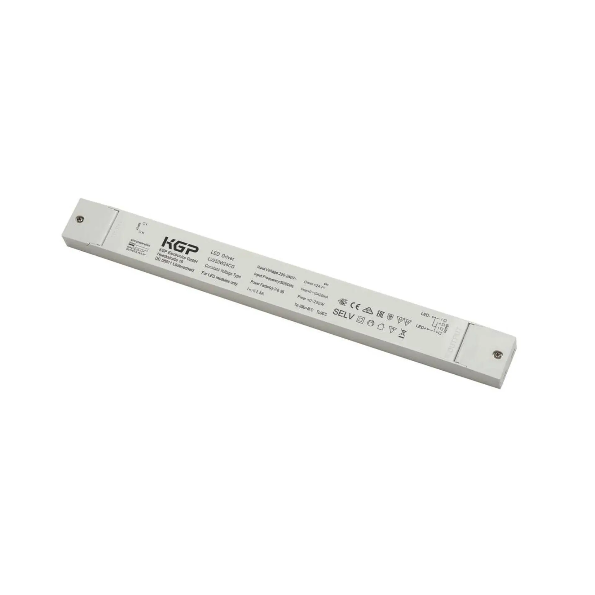 BIG WHITE SLV LED síťový zdroj 250 W 24 V bílý 1007253