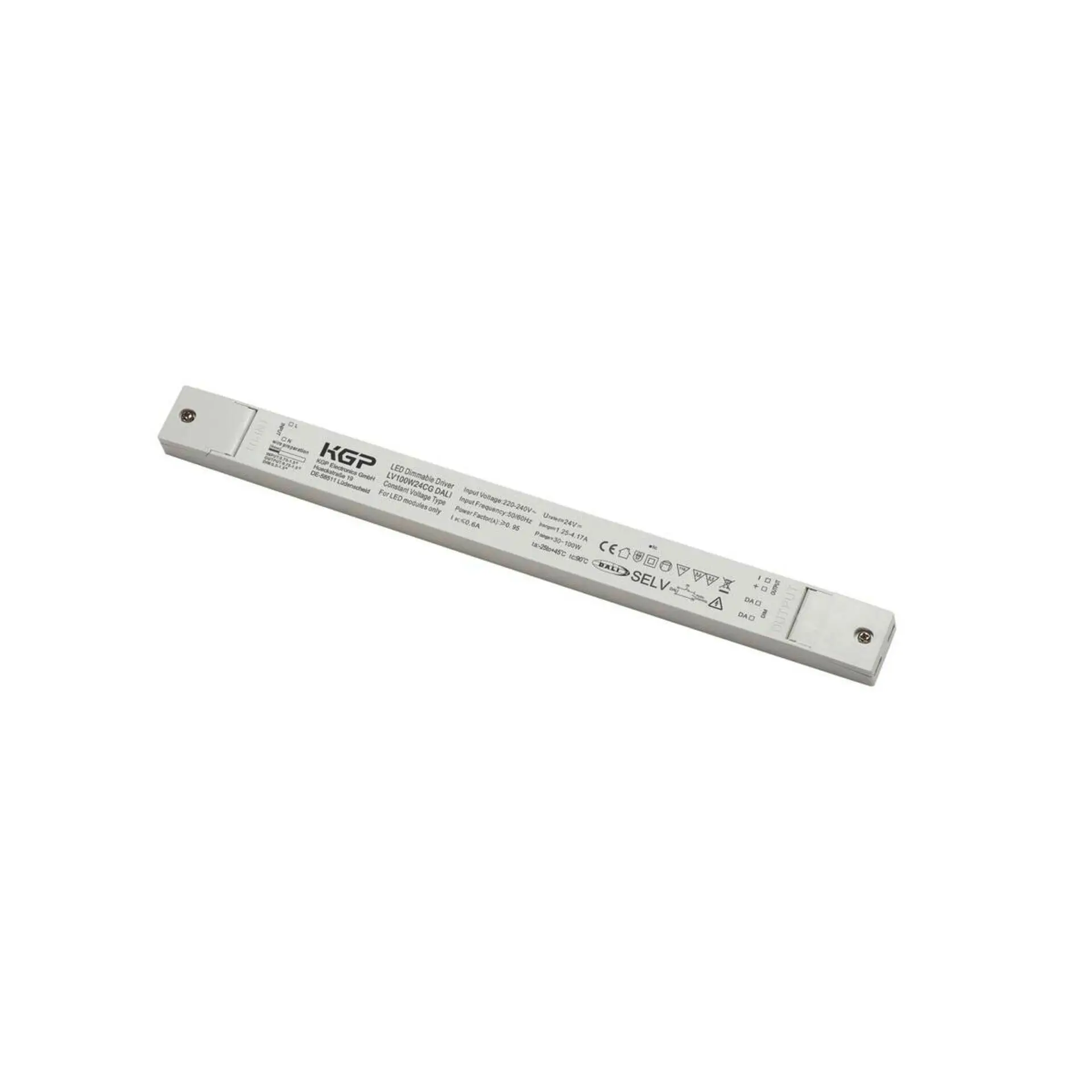 LA 1007255 LED síťový zdroj 100 W 24 V bílý DALI - BIG WHITE (SLV)