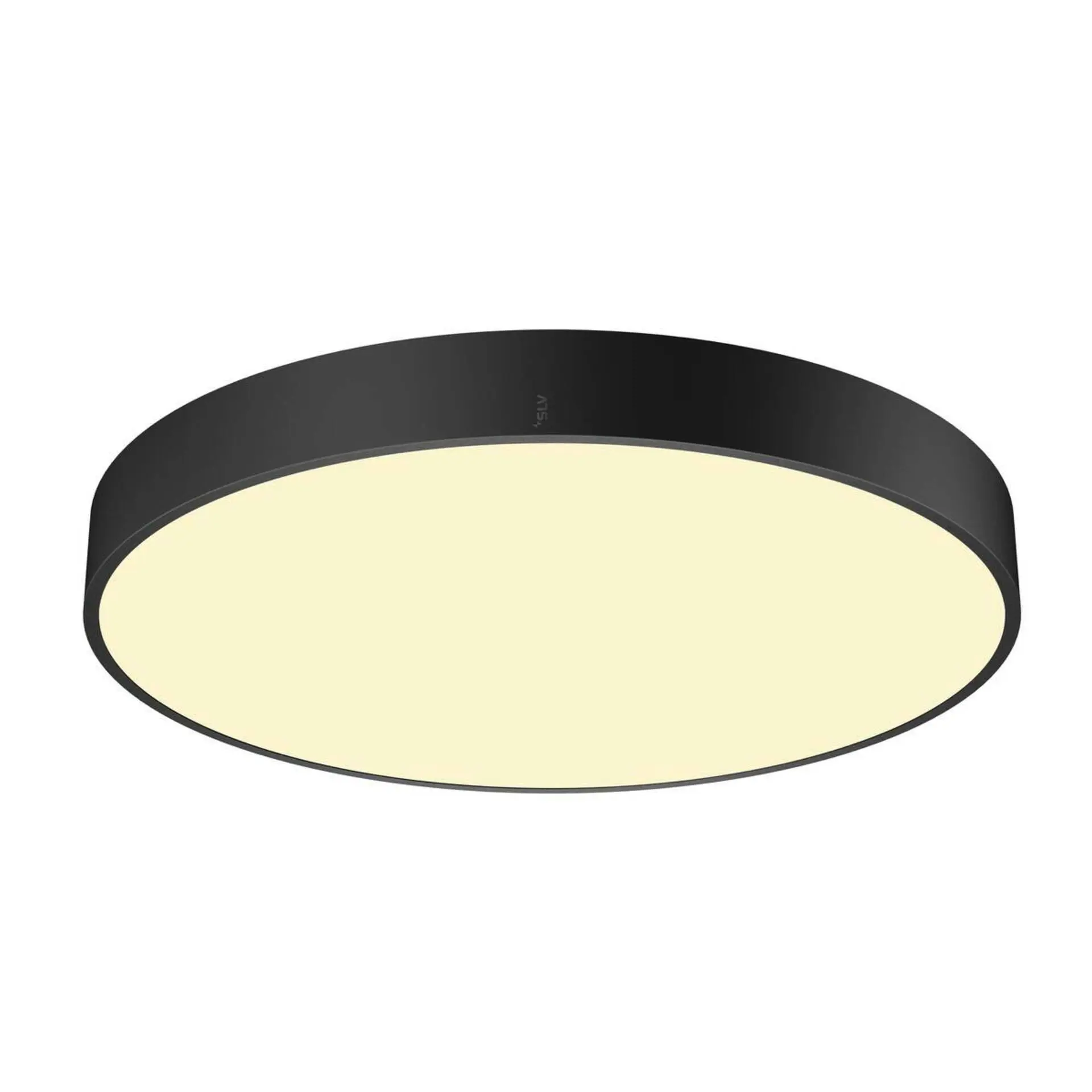 LA 1007302 MEDO® PRO 60 nástěnné a stropní nástavbové svítidlo, kulaté, 3000/4000K, 39W, DALI, Touch, 110°, černá - BIG WHITE (SLV)