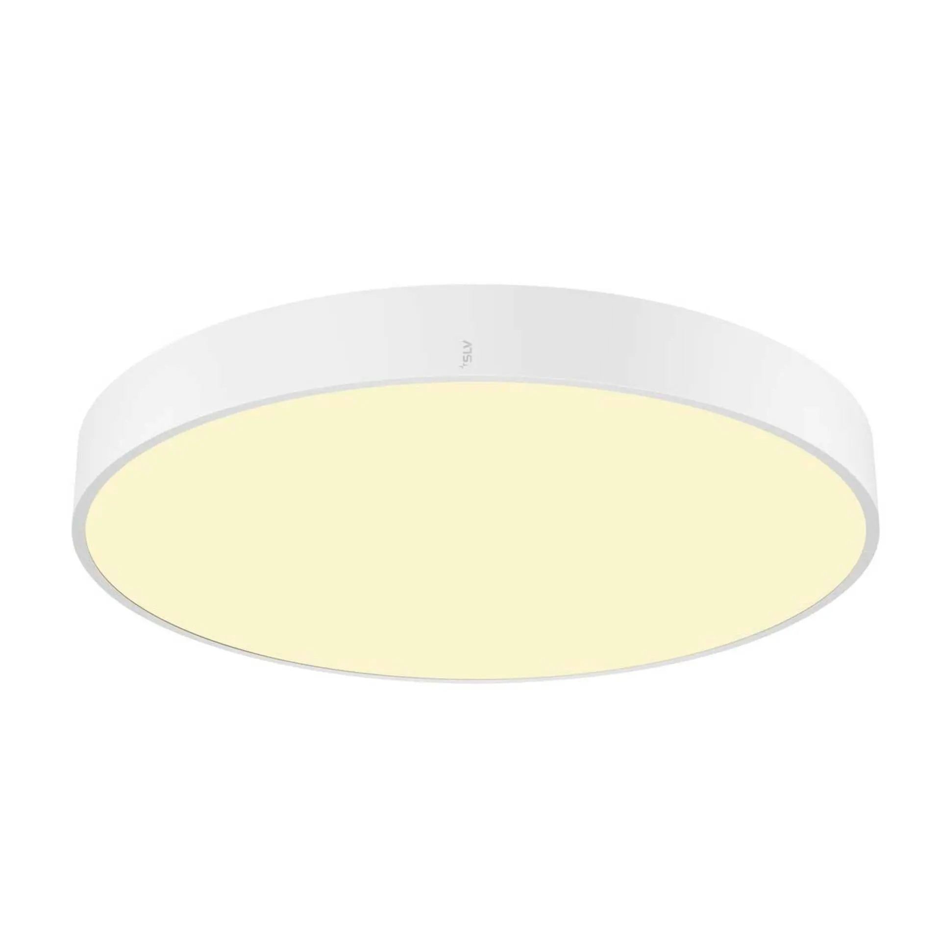 BIG WHITE SLV MEDO PRO 60 nástěnné a stropní nástavbové svítidlo, kulaté, 3000/4000K, 37W, fáze, 110°, bílá 1007307