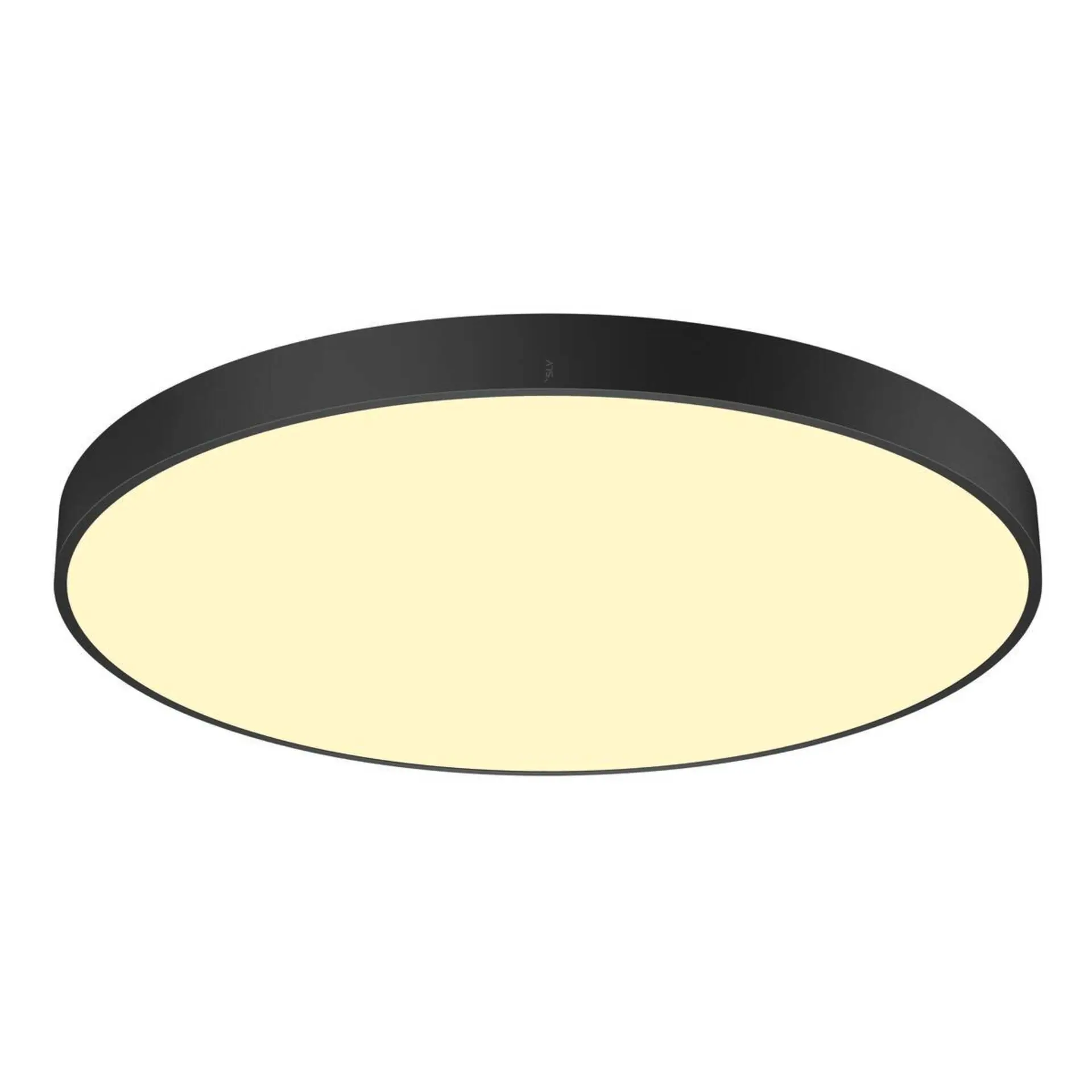 BIG WHITE SLV MEDO 90 stropní nástavbové svítidlo, kulaté, 2700/3000/4000K, 79W, fáze, 110°, černá 1007325