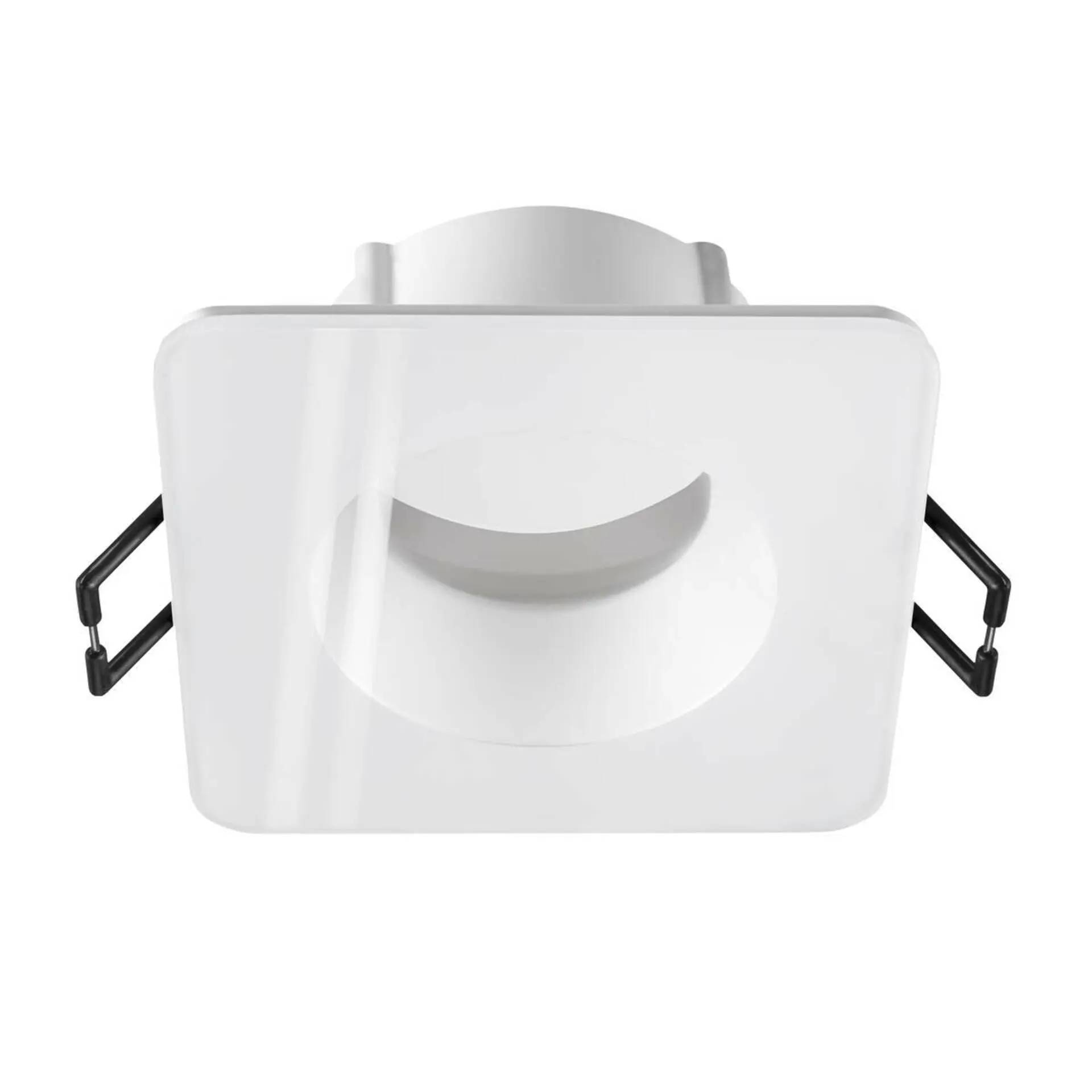 BIG WHITE SLV NEW TRIA 68 kroužek pro vestavbu do stropu, D: 8,3 Š: 8,3 H: 3,55 cm, IP 65, vč. skla, bílá 1007339