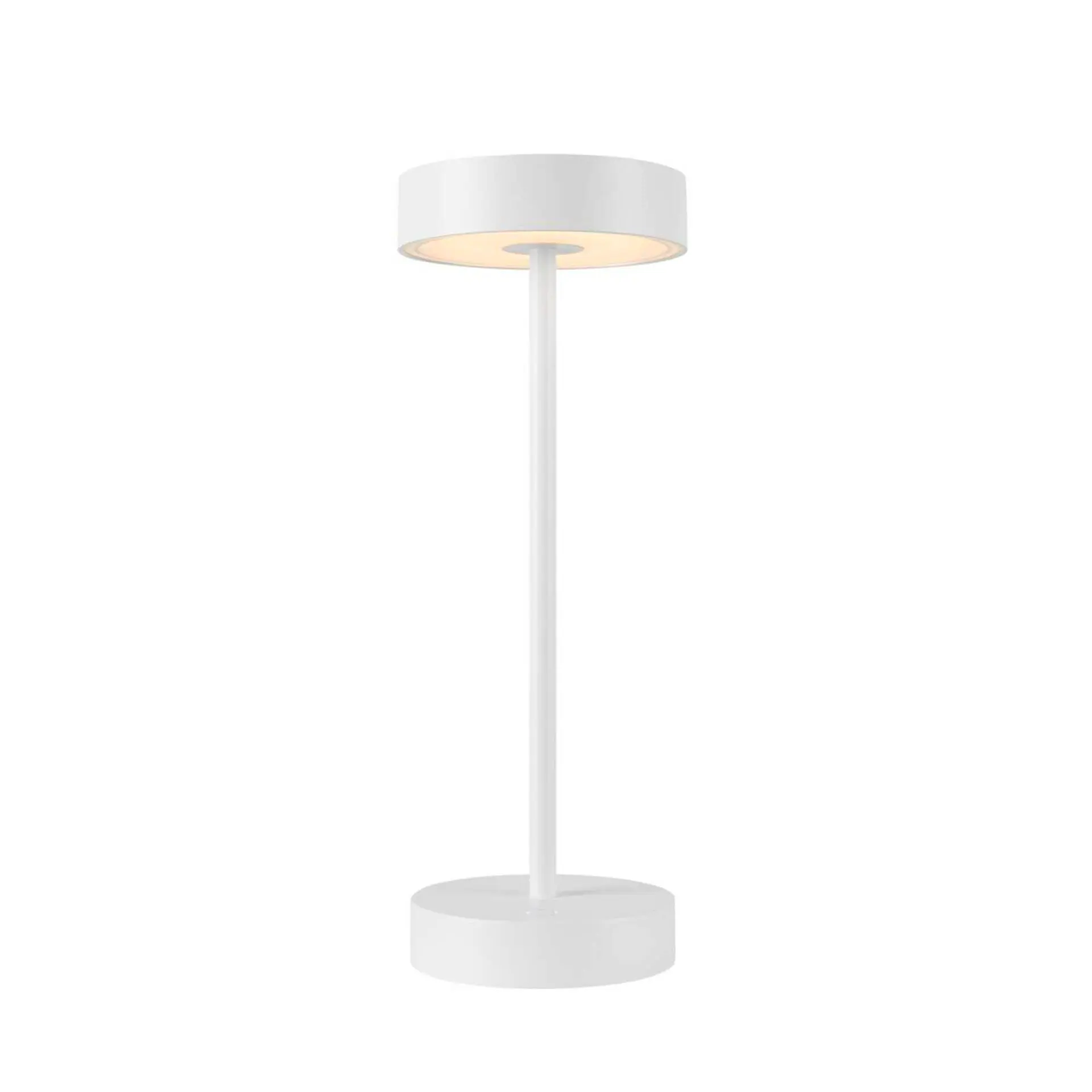 LA 1007360 VINOLINA stolní svítidlo, aku, IP54, 2700/3000 K, TOUCH, bílá - BIG WHITE (SLV)