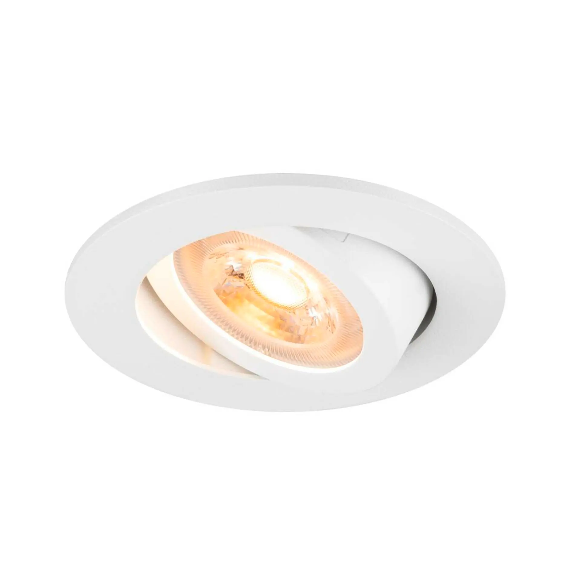 LA 1007368 NEW TRIA® 68 stropní vestavné svítidlo, kulaté, max. 10W GU10, bílá - BIG WHITE (SLV)