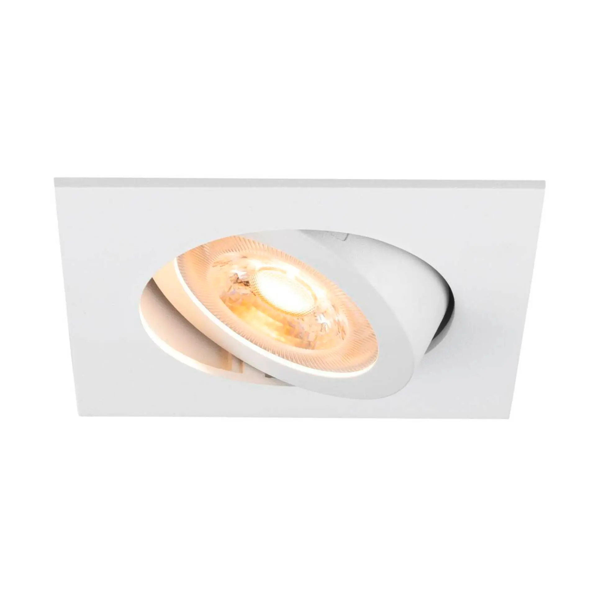 LA 1007371 NEW TRIA® 68 stropní vestavné svítidlo, čtvercové, max. 10W GU10, bílá - BIG WHITE (SLV)