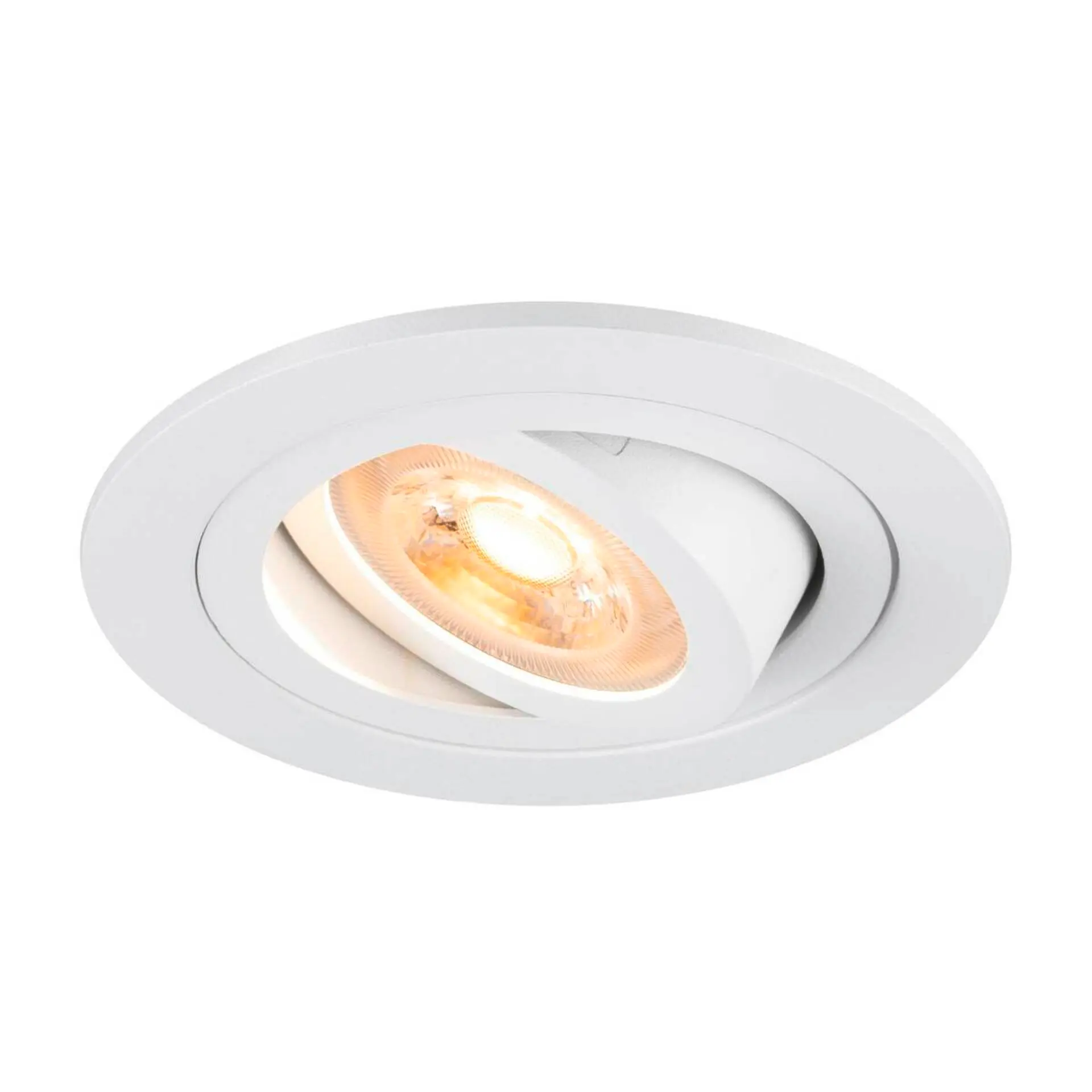 BIG WHITE SLV NEW TRIA 75 stropní vestavné svítidlo, kulaté, max. 10W GU10, bílá 1007374