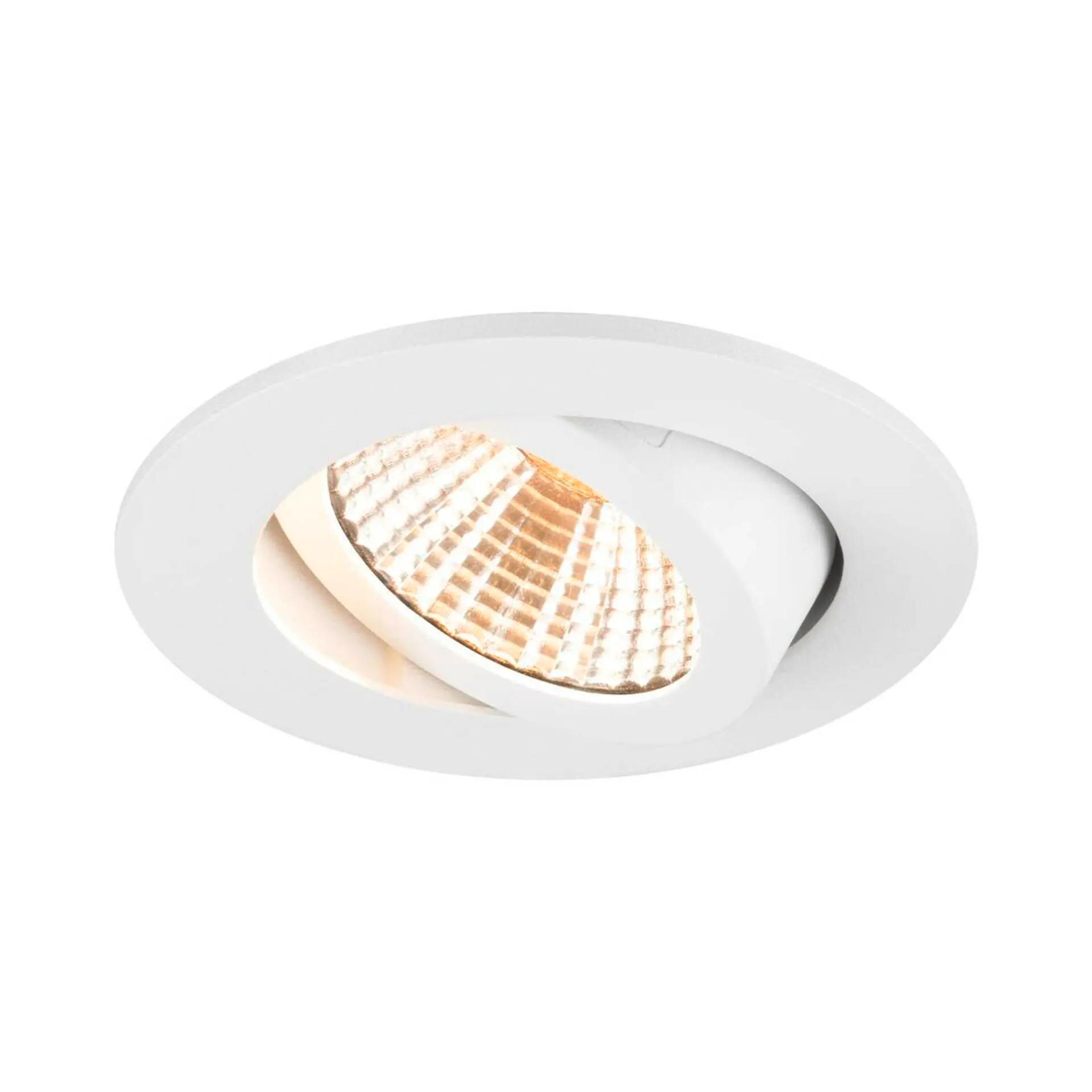 LA 1007385 NEW TRIA® 68 stropní vestavné svítidlo, 2700K, 38°, IP 20, kulaté, bílá - BIG WHITE (SLV)