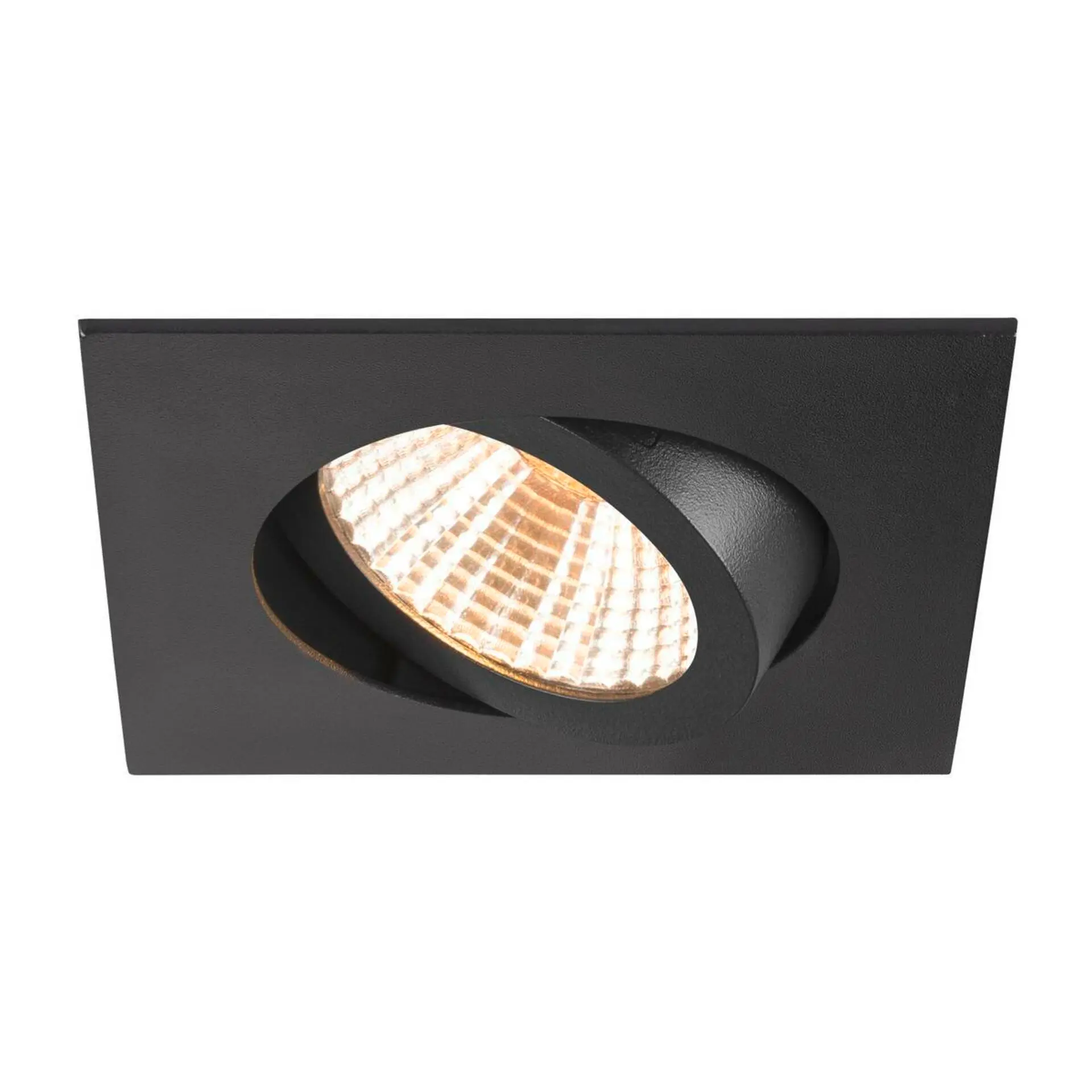 LA 1007394 NEW TRIA® 68 stropní vestavné svítidlo, 2700K, 38°, IP 20, čtvercové, černá - BIG WHITE (SLV)