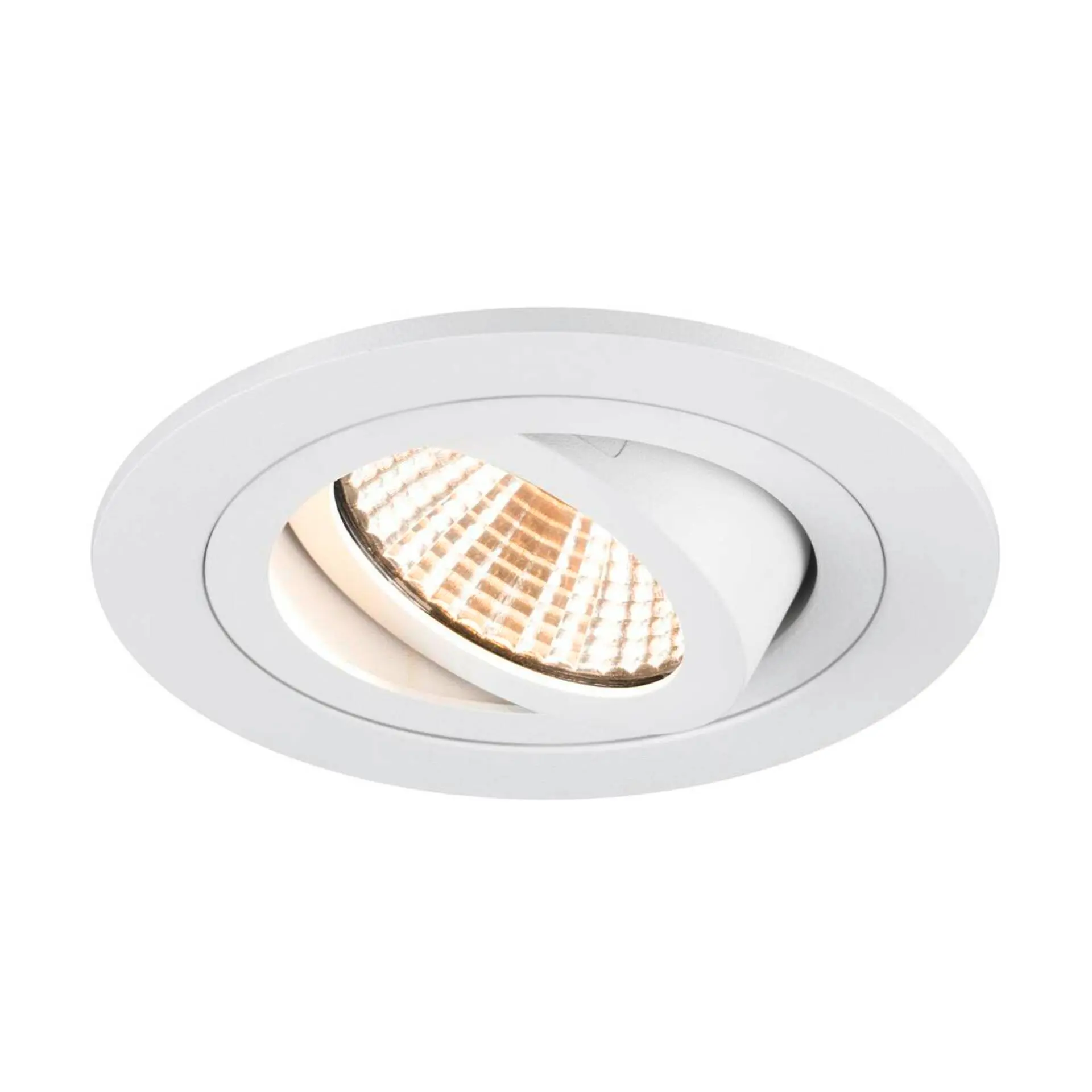 LA 1007401 NEW TRIA® 75 stropní vestavné svítidlo, 2700K, 38°, IP 20, kulaté, bílá - BIG WHITE (SLV)