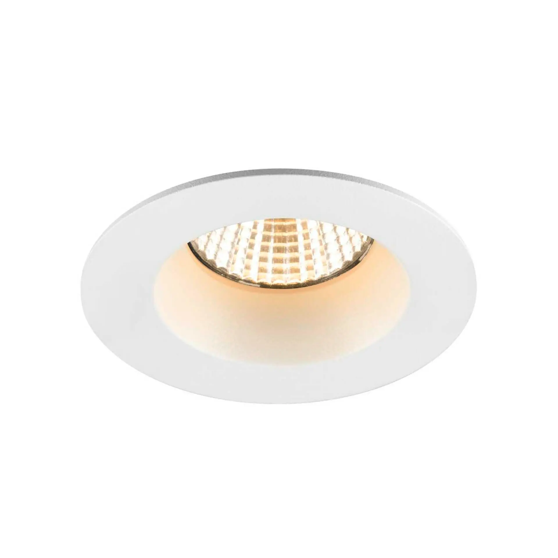 BIG WHITE SLV NEW TRIA 68 stropní vestavné svítidlo, 3000K, 38°, IP 20 / IP 65, kulaté, bílá 1007407