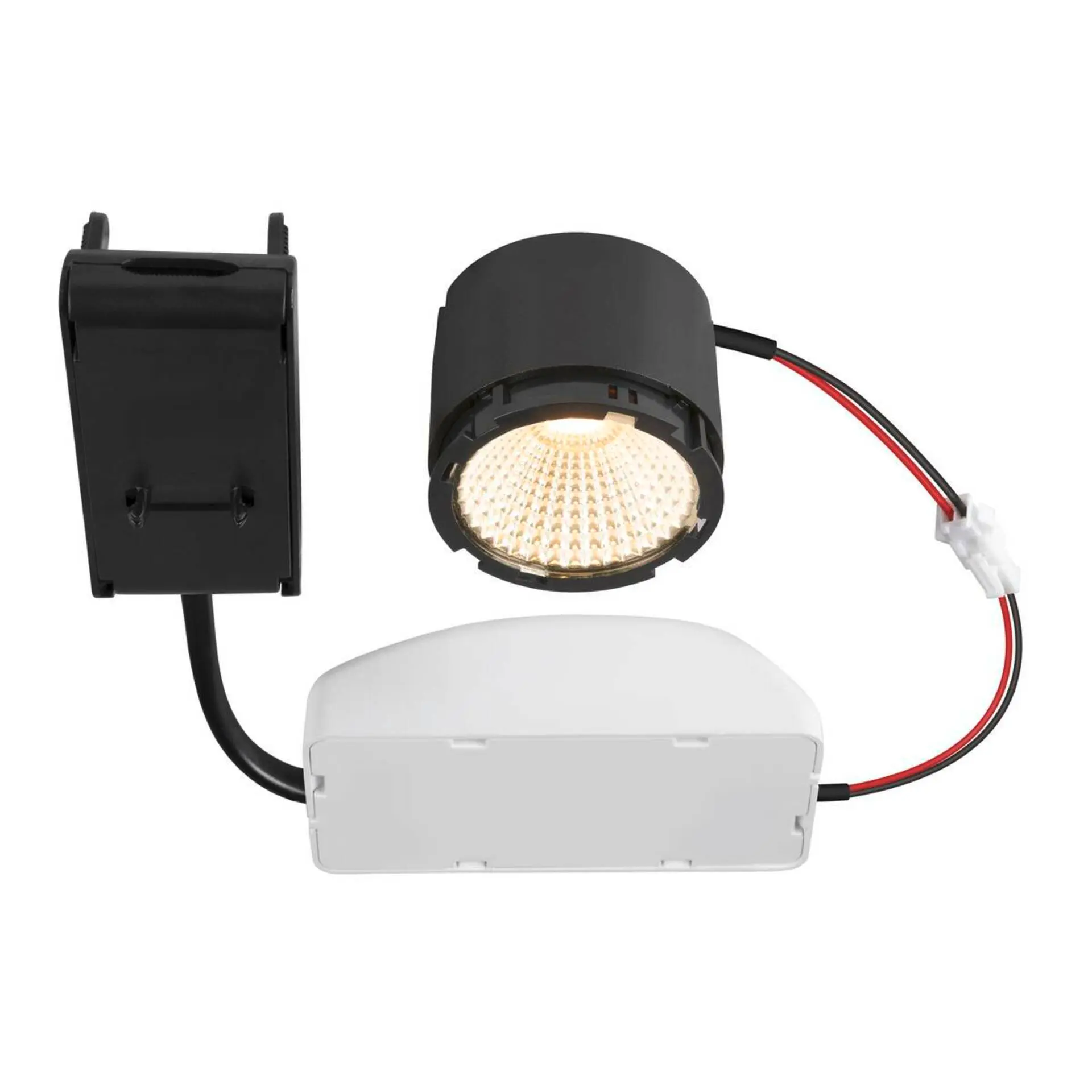 LA 1007422 NEW TRIA® LED modul, kulatá, 1800-3000K, 60°, fáze, černá - BIG WHITE (SLV)