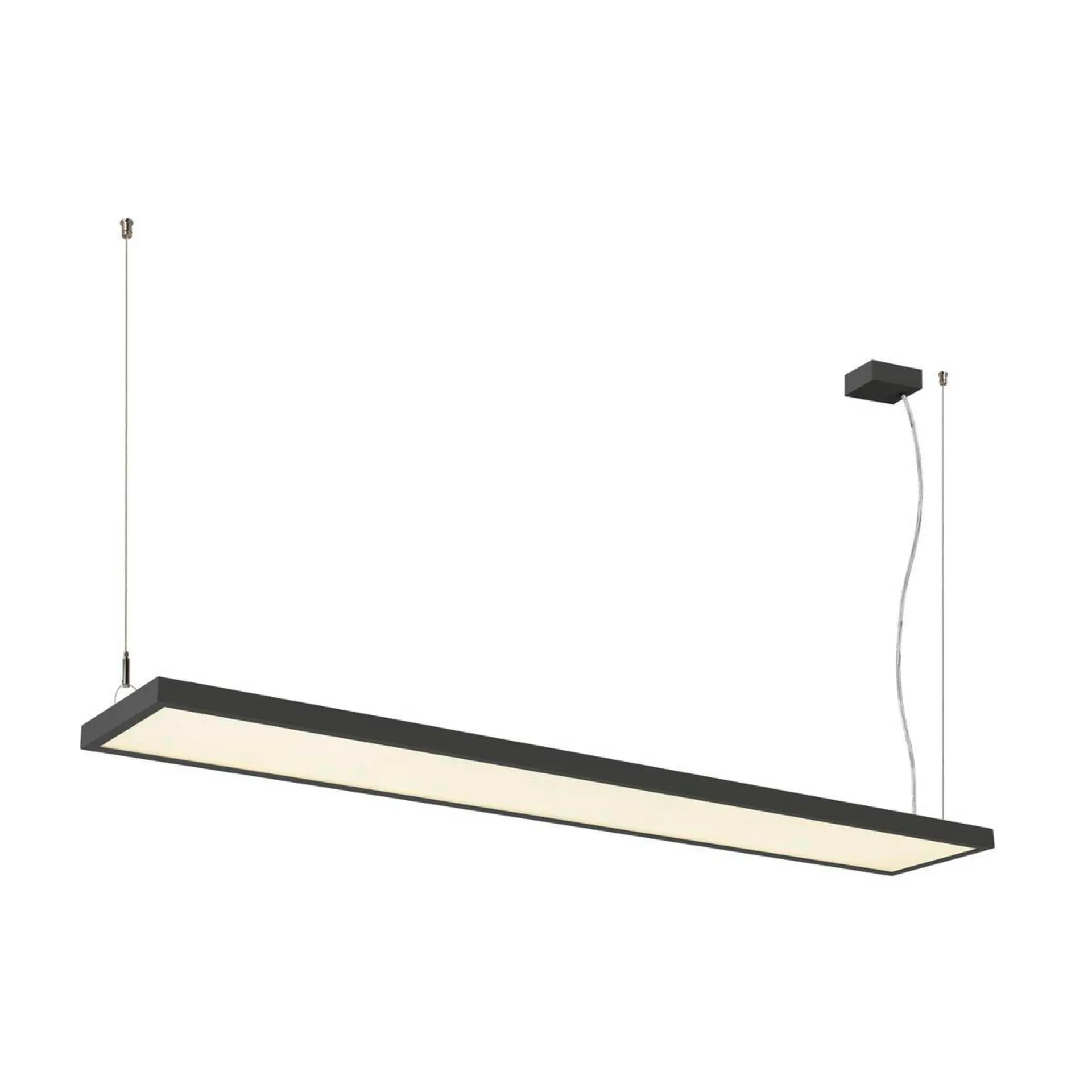BIG WHITE SLV WORKLIGHT PRO 150 závěsné svítidlo, 150 cm, 4000 K, DALI, Touch, černá 1007471