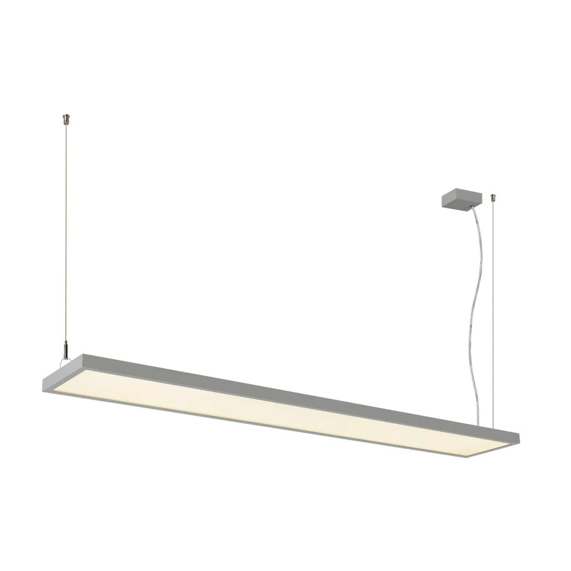 BIG WHITE SLV WORKLIGHT PRO 150 závěsné svítidlo, 150 cm, 4000 K, DALI, Touch, šedá 1007473