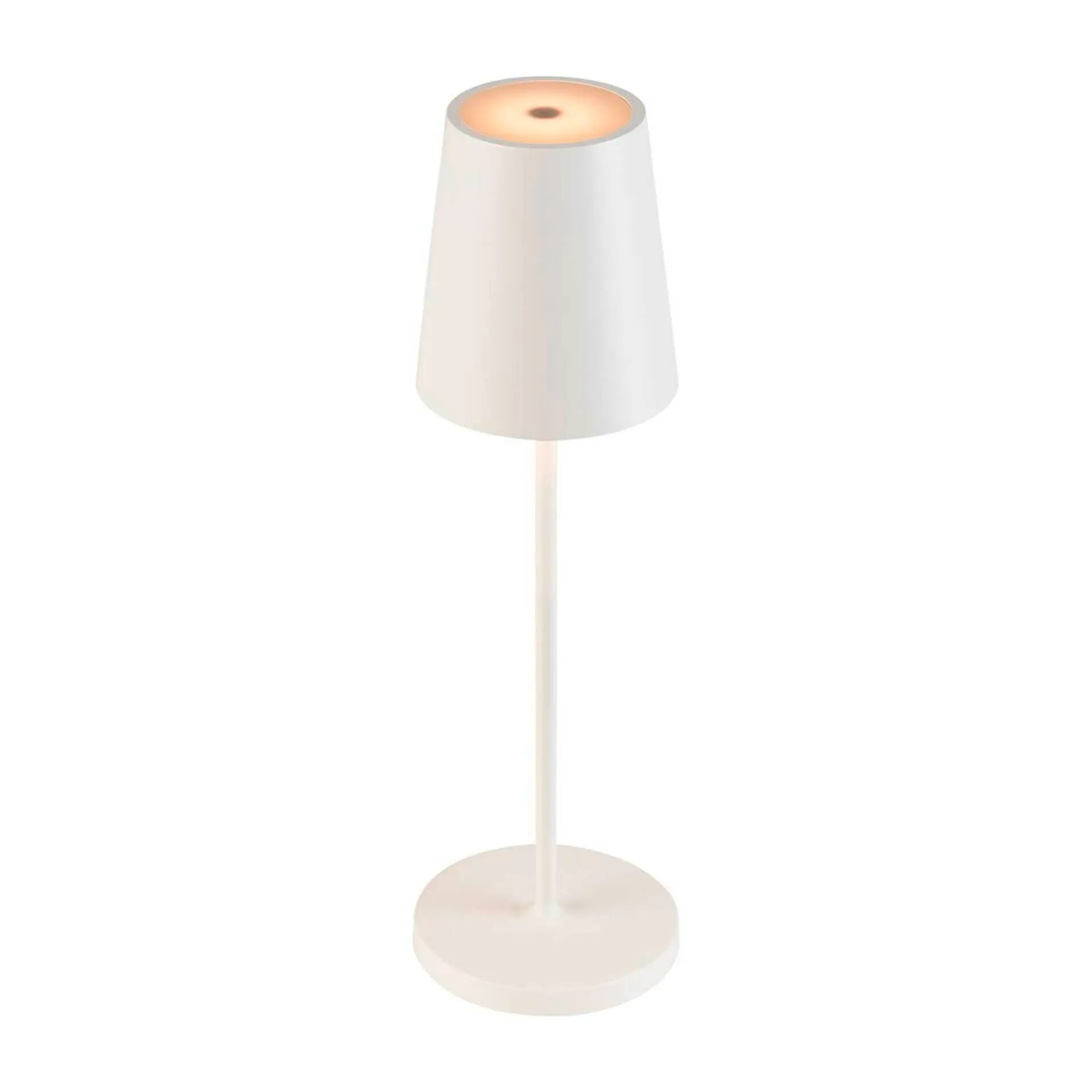LA 1007692 VINOLINA TWO stolní svítidlo aku, IP65, 2200/2700/3000 K, TOUCH, bílá - BIG WHITE (SLV)