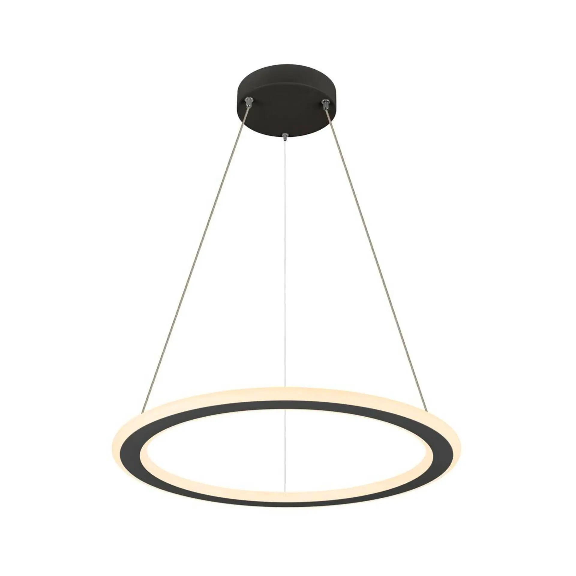LA 1007855 ONE FLAT PD single, závěsná lampa, 180cm, 2700/3000K, PHASE, černá - BIG WHITE (SLV)
