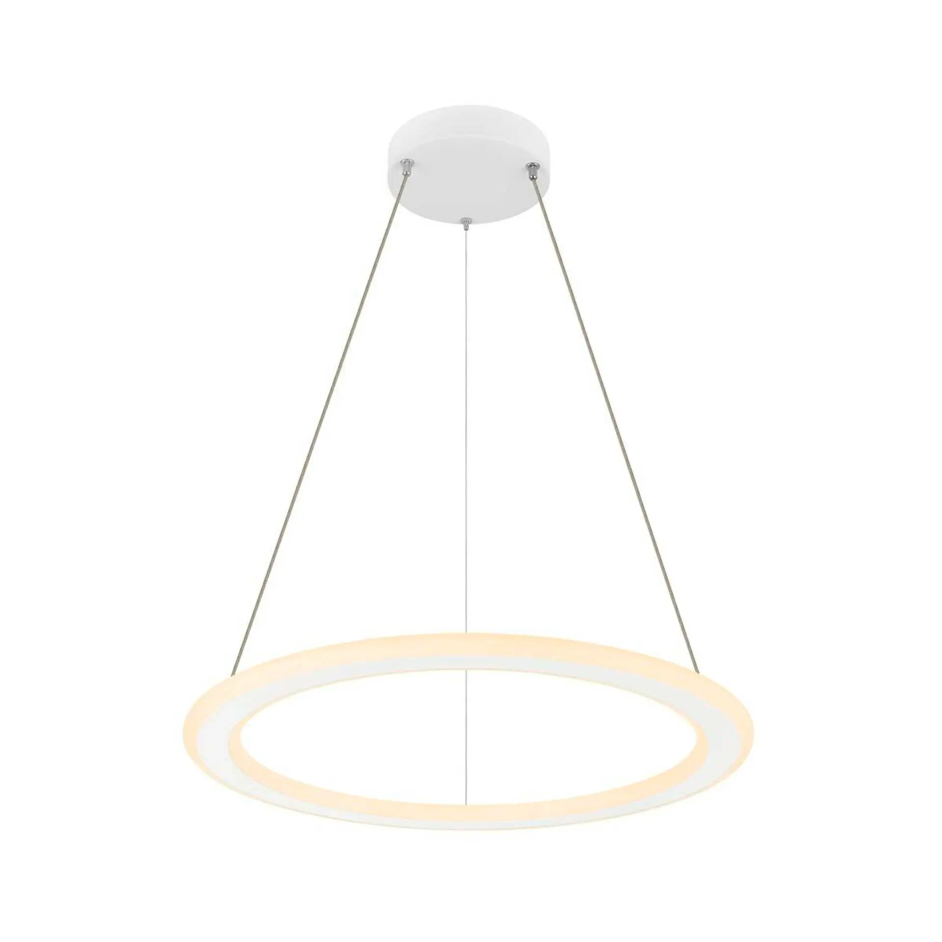 BIG WHITE SLV ONE FLAT PD single, závěsná lampa, 180cm, 2700/3000K, PHASE, bílá 1007856