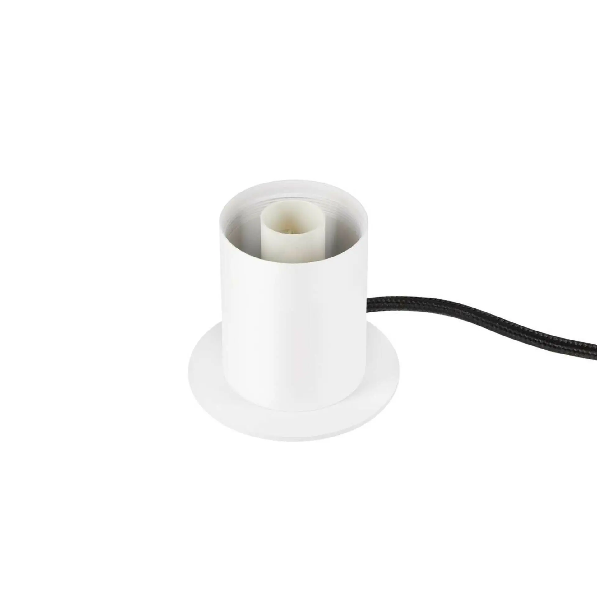 BIG WHITE SLV VARYT Stolní lampa, kulatá, 1x max. 6W, E14, bílá 1008110