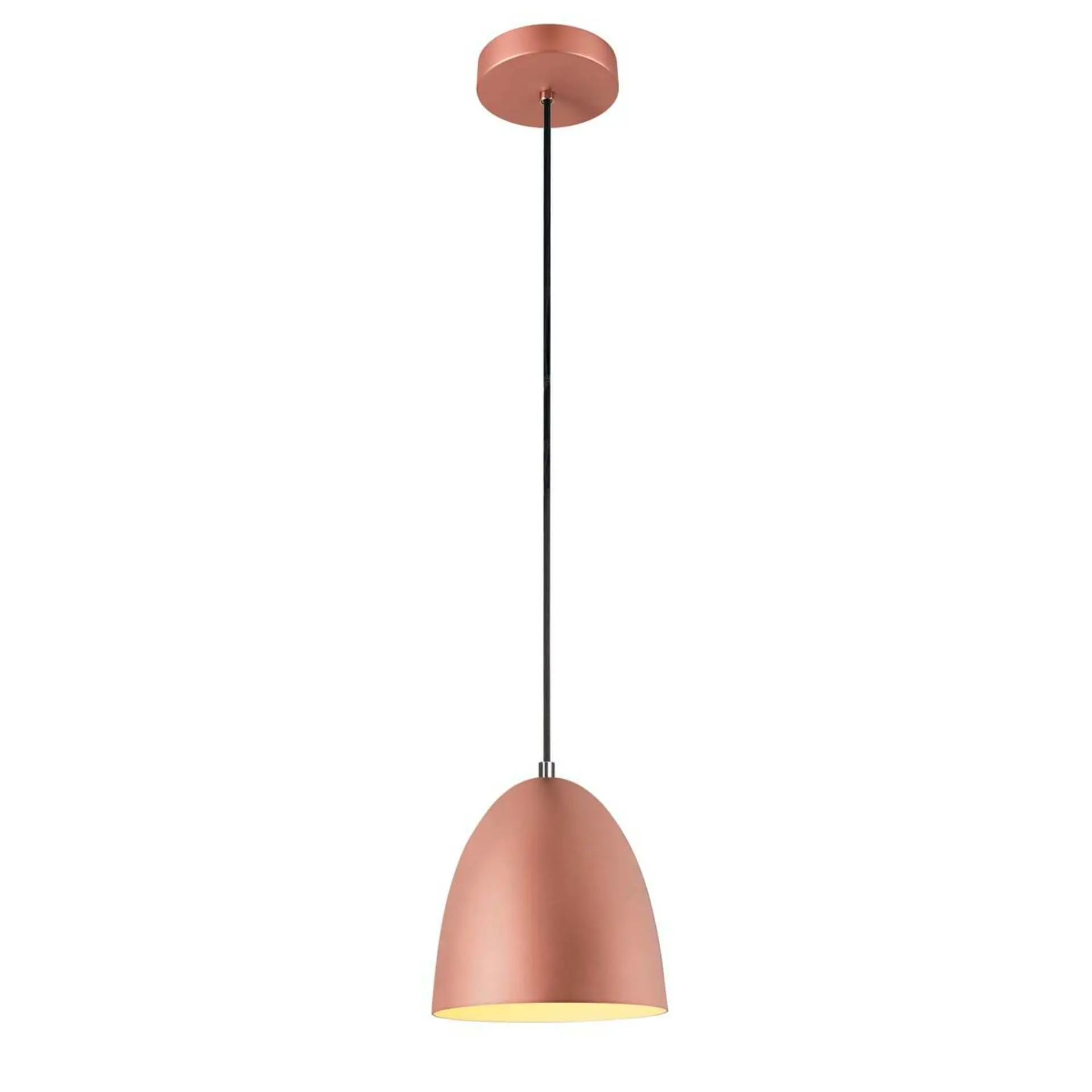 BIG WHITE SLV PRO CONE 20 závěsné svítidlo, délka závěsu 250cm, E27, 1x max. 60W, měděná / bílá 1008130