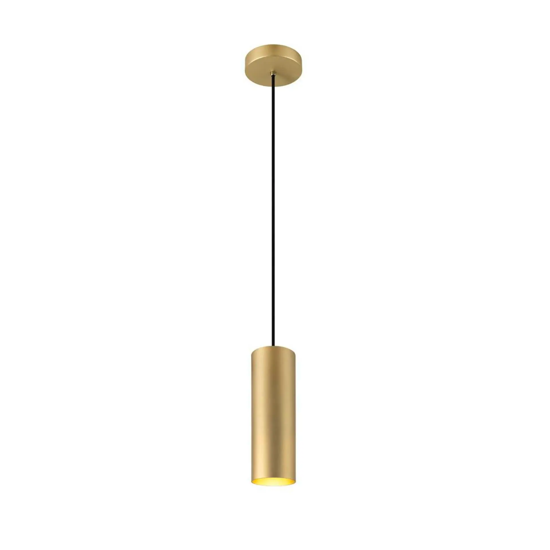 BIG WHITE SLV ENOLA závěsné svítidlo, Délka visutí 150cm, E27, 1x max. 50W, matné zlato 1008134