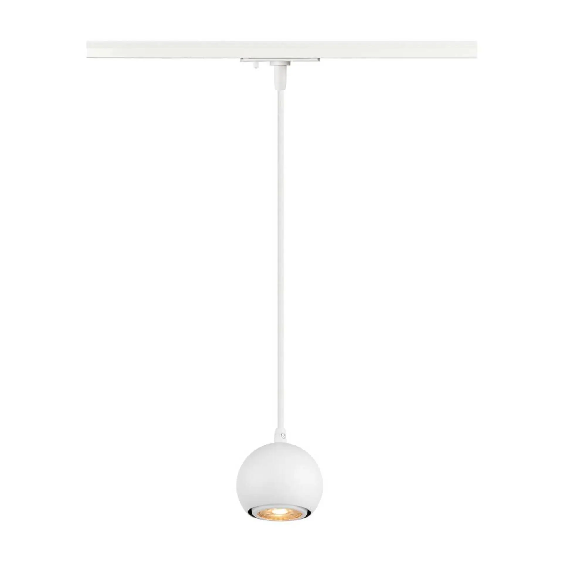 LA 1008169 LIGHT EYE® 90 1~ závěsné svítidlo, GU10, délka závěsu 150cm, 1x max. 6W, matně bílá - BIG WHITE (SLV)
