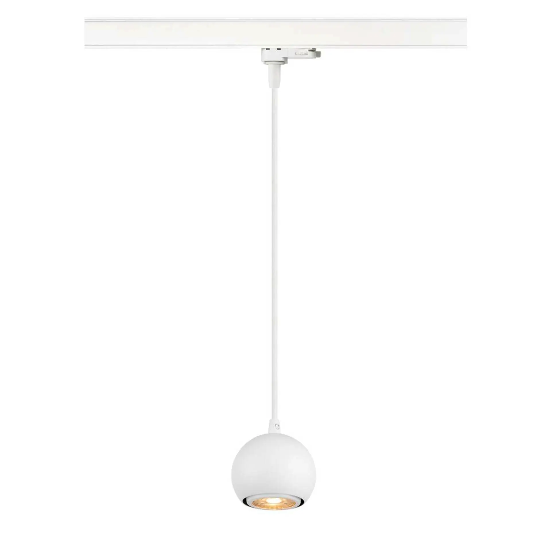 BIG WHITE SLV LIGHT EYE 90 3~ závěsné svítidlo, GU10, délka závěsu 150cm, 1x max. 6W, matně bílá 1008171