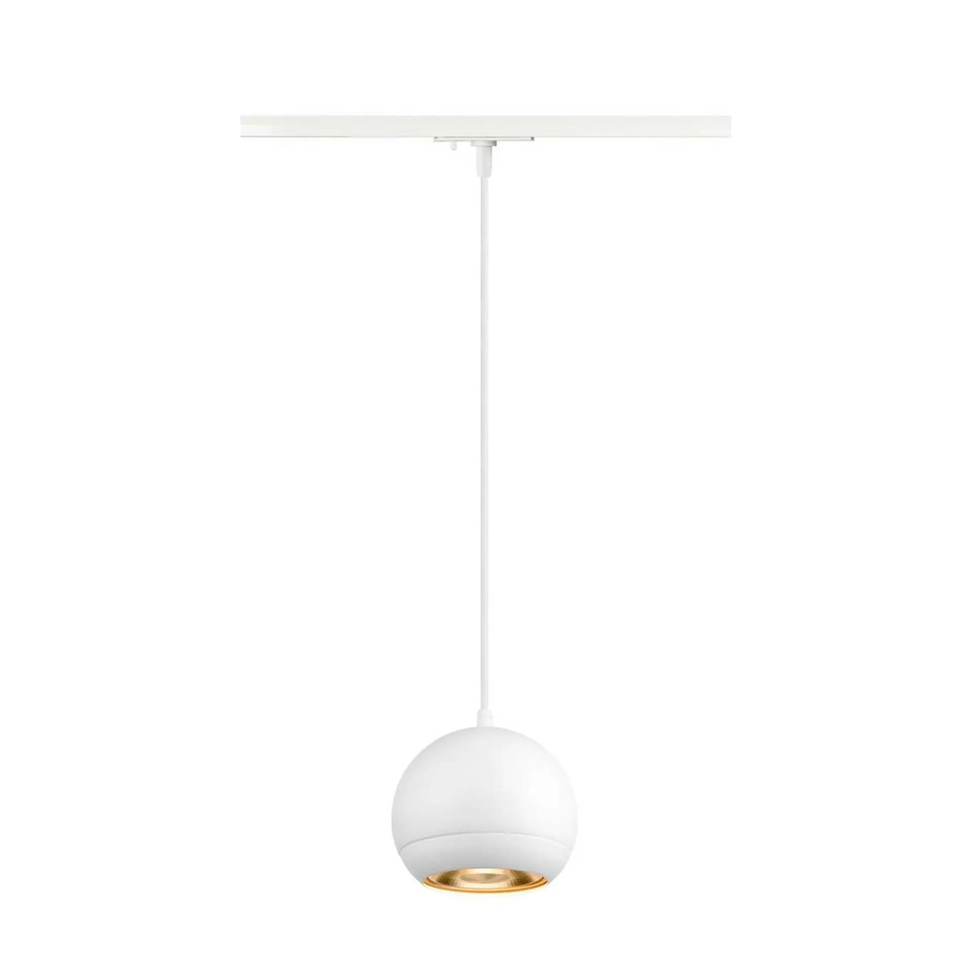 BIG WHITE SLV LIGHT EYE 150 1~ závěsné svítidlo, GU10, délka závěsu 150cm, 1x max. 13W, matná bílá 1008175