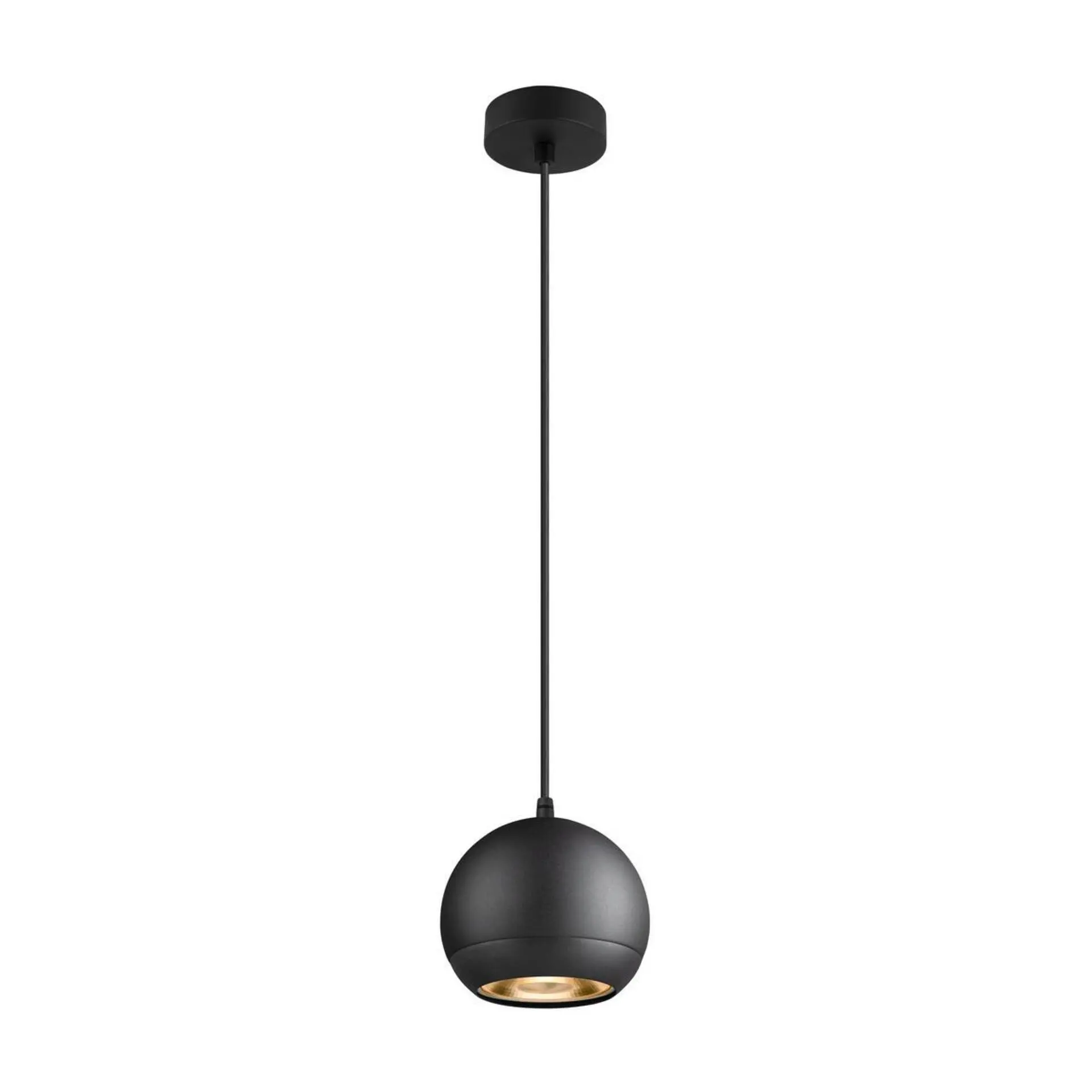 LA 1008178 LIGHT EYE® 150 závěsné svítidlo, GU10, délka závěsu 150cm, 1x max. 13W, matně černá - BIG WHITE (SLV)