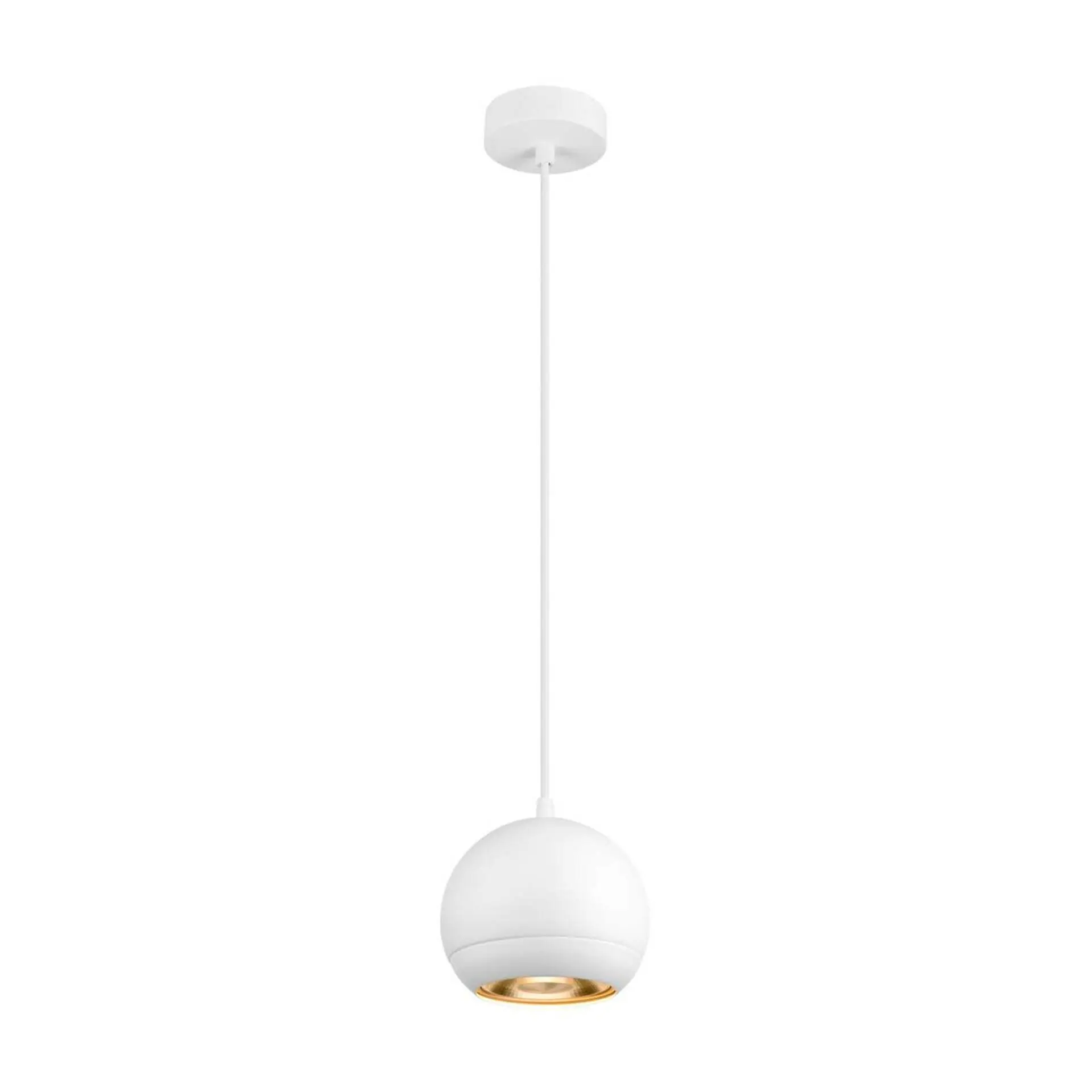 LA 1008179 LIGHT EYE® 150 závěsné svítidlo, GU10, délka závěsu 150cm, 1x max. 13W, matně bílá - BIG WHITE (SLV)