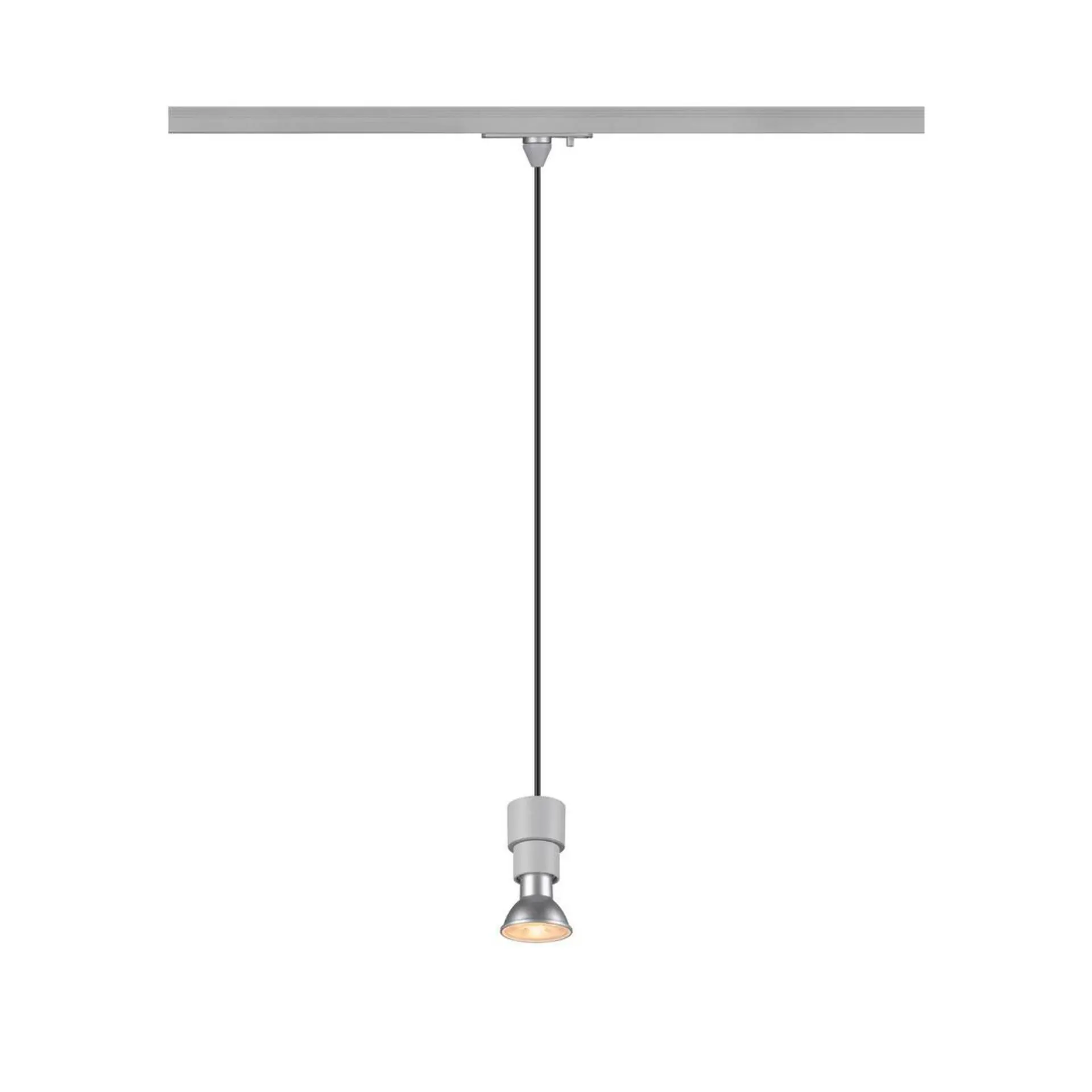 BIG WHITE SLV PURI 2.0 Basic 1~ závěsné svítidlo, GU10, délka závěsu 200cm, 1x max. 6W, šedá 1008209