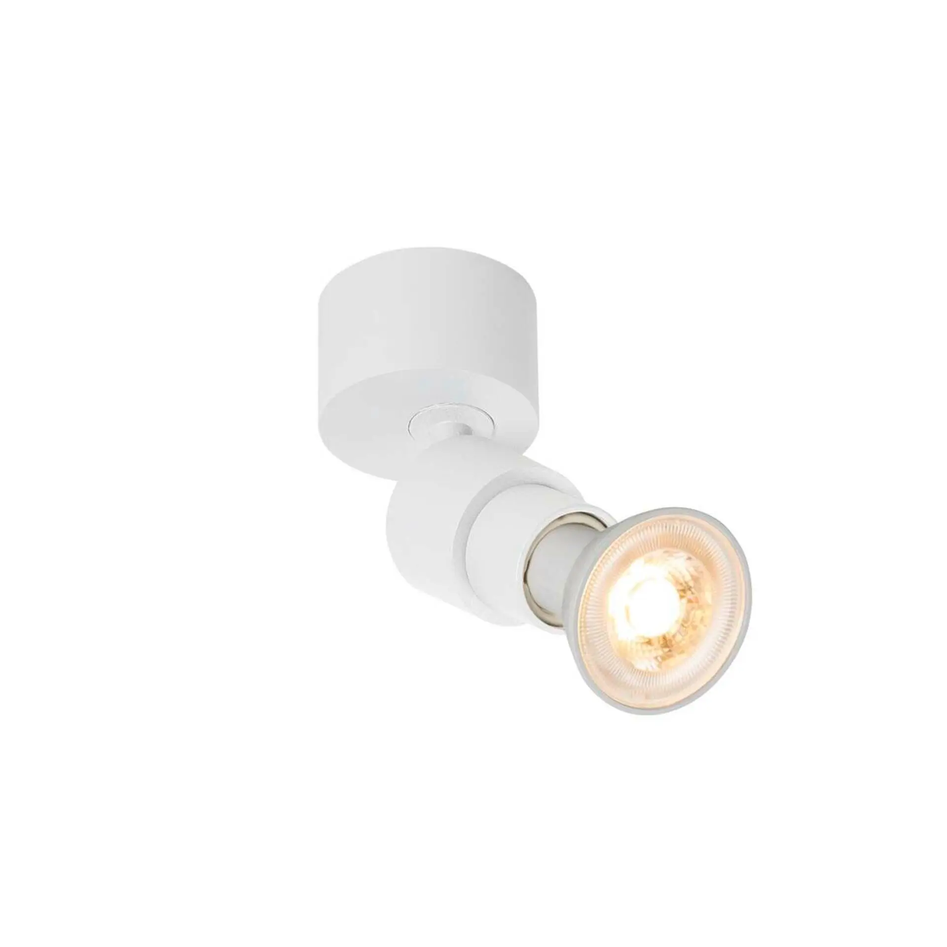 BIG WHITE SLV PURI 2.0 Basic nástěnné a stropní svítidlo, kulaté, 1x max. 6W GU10, bílé 1008228