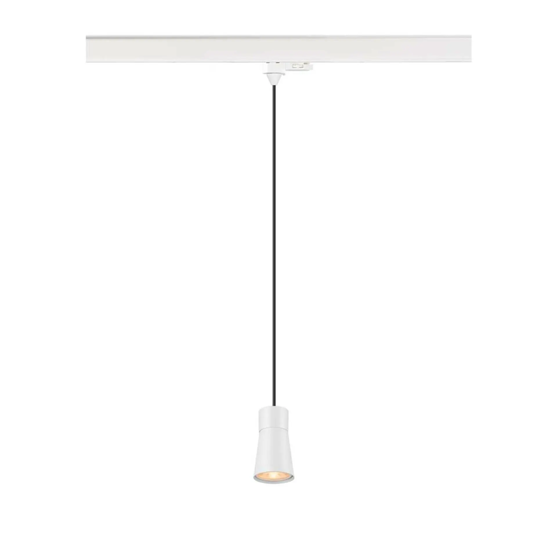 LA 1008280 PURI 2.0 Cone 3~ závěsné světlo, GU10, délka závěsu 200cm, 1x max. 6W, bílá barva - BIG WHITE (SLV)