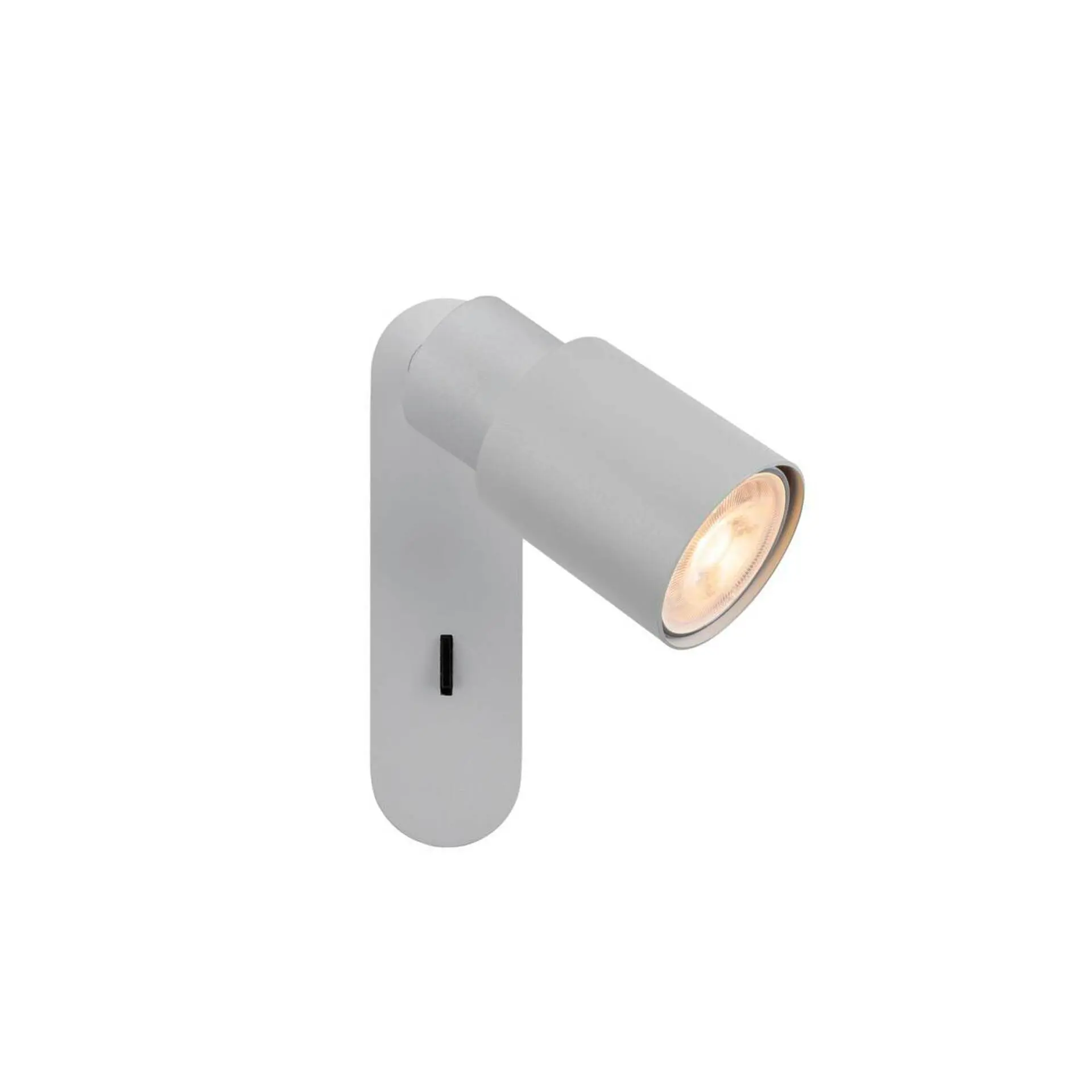 LA 1008299 PURI 2.0 Tube nástěnné a stropní svítidlo, vypínač, obdélníkový, 1x max. 6W GU10, šedá - BIG WHITE (SLV)