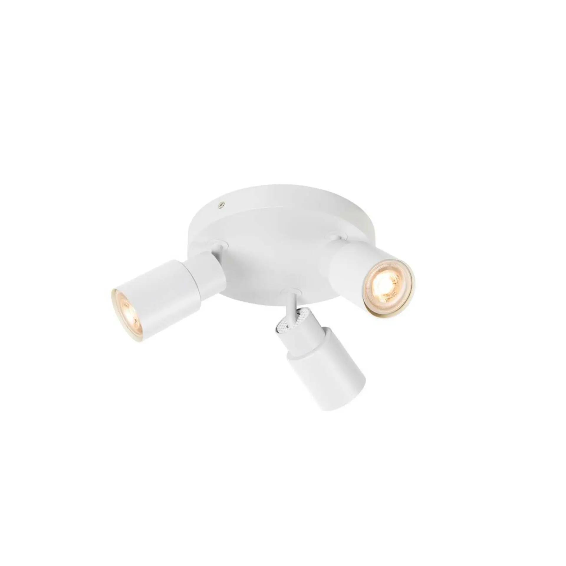 BIG WHITE SLV PURI 2.0 Tube nástěnné a stropní svítidlo, kulaté, 3 x max. 6W GU10, bílé 1008334