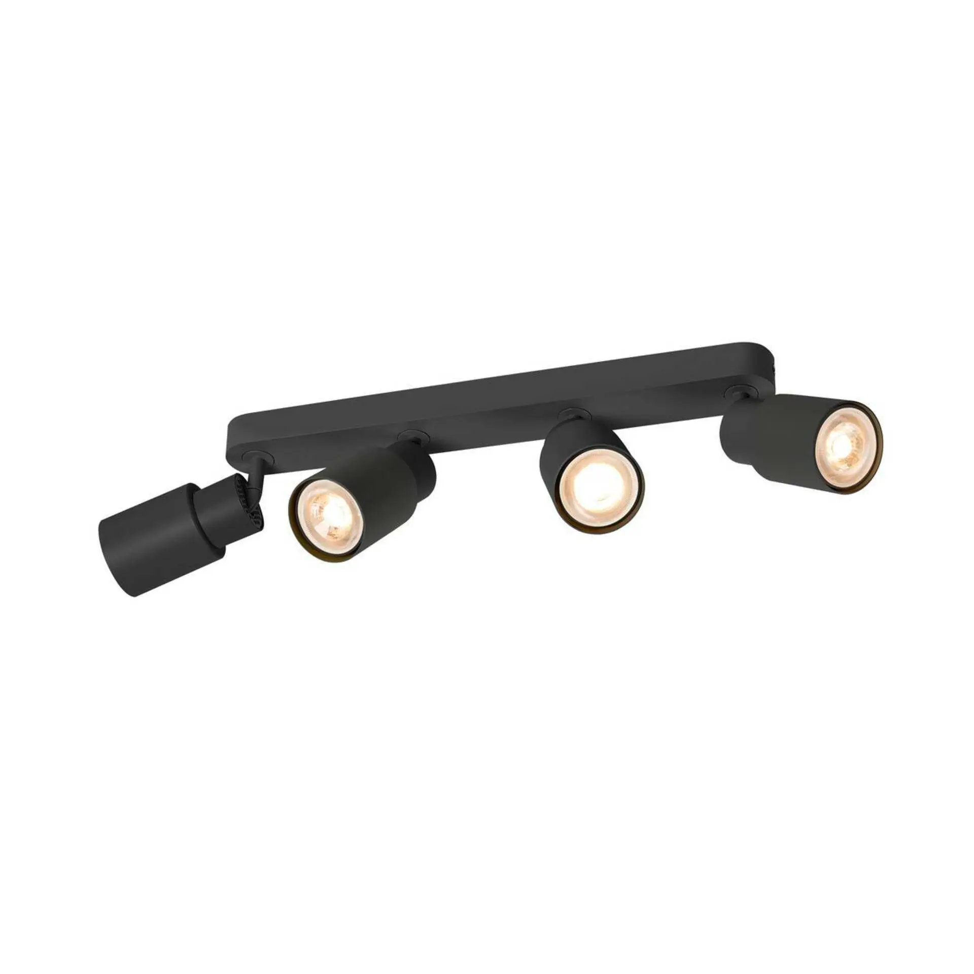 LA 1008344 PURI 2.0 Tube nástěnné a stropní svítidlo, dlouhé, 4 x max. 6W GU10, černé - BIG WHITE (SLV)