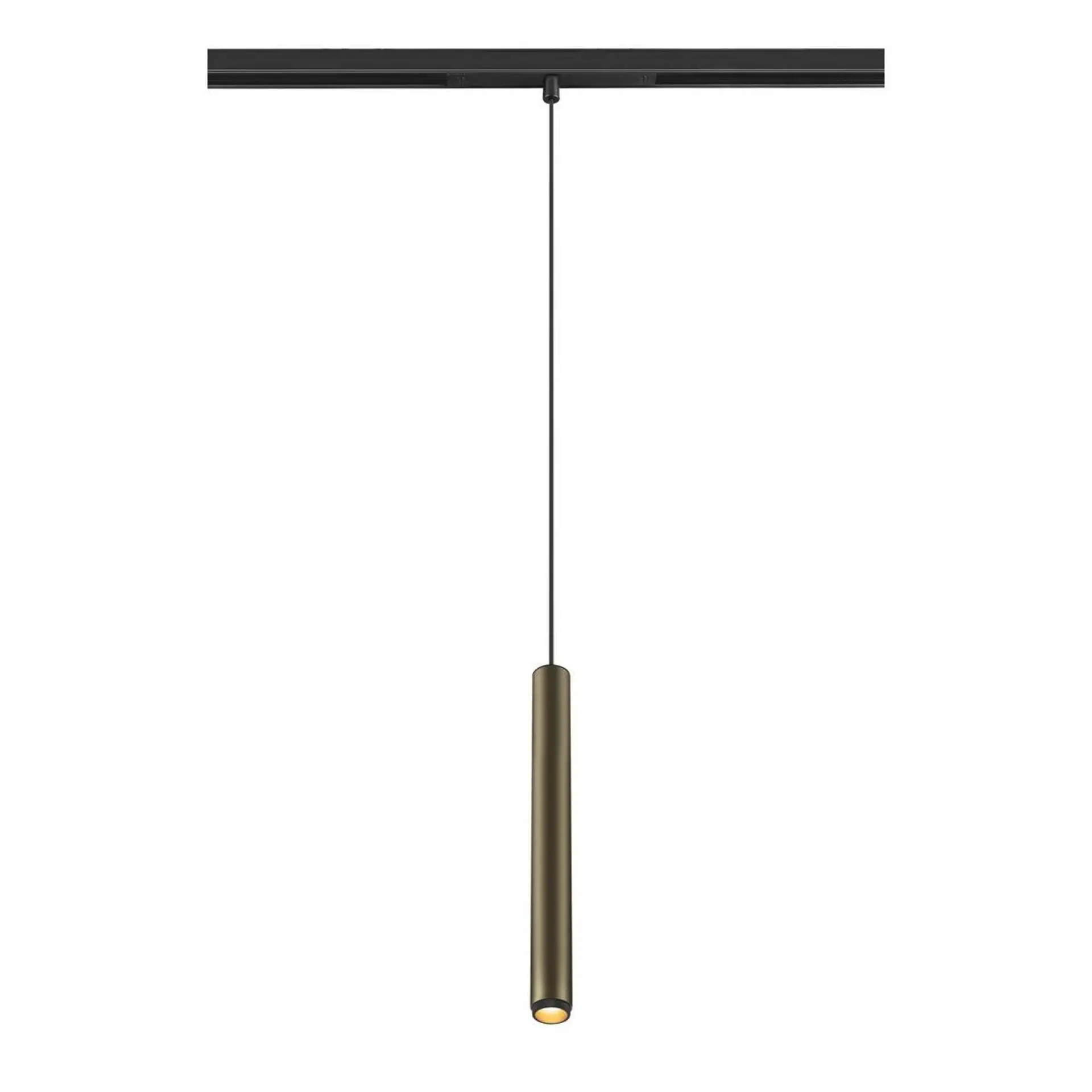 LA 1008467 GRIP! S 48V závěsné svítidlo, délka závěsu 200 cm, 2000-3000 K, 29°, DALI, Dim-to-Warm, bronzová / černá - BIG WHITE (SLV)