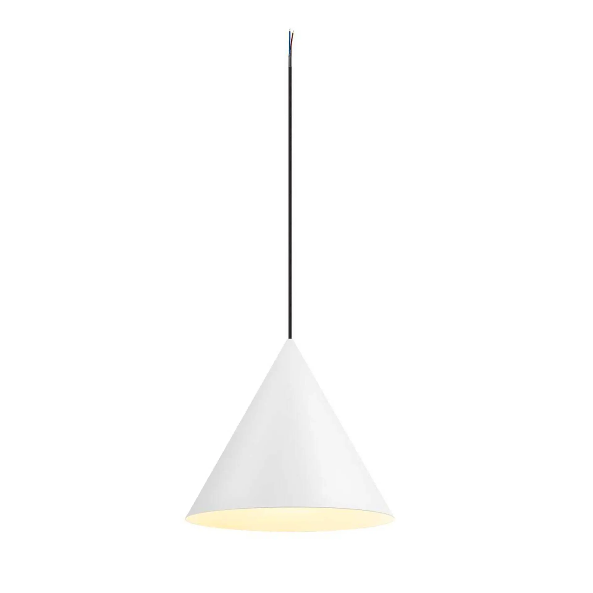 LA 1008504 MAGICO 38 závěsné svítidlo E27 délka závěsu 180cm max.10W matná bílá barva - BIG WHITE (SLV)
