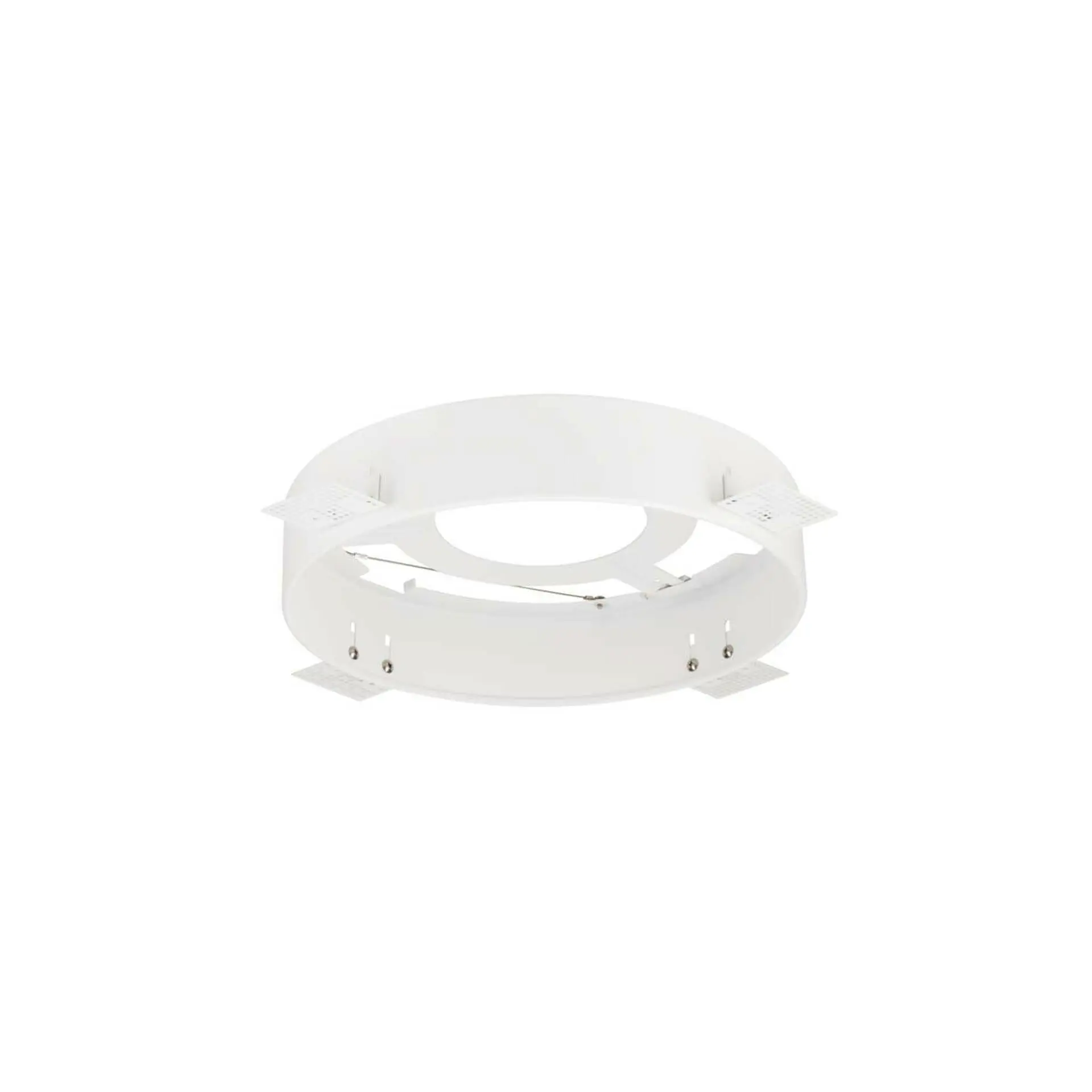 BIG WHITE SLV DECONA Montážní rám, průměr 31,3 cm, bílá 1008585