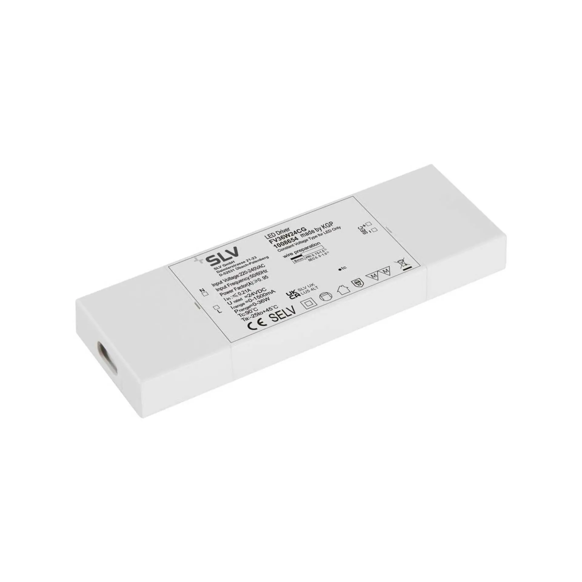 LA 1008654 LED zdroj 24V 36W - BIG WHITE (SLV)