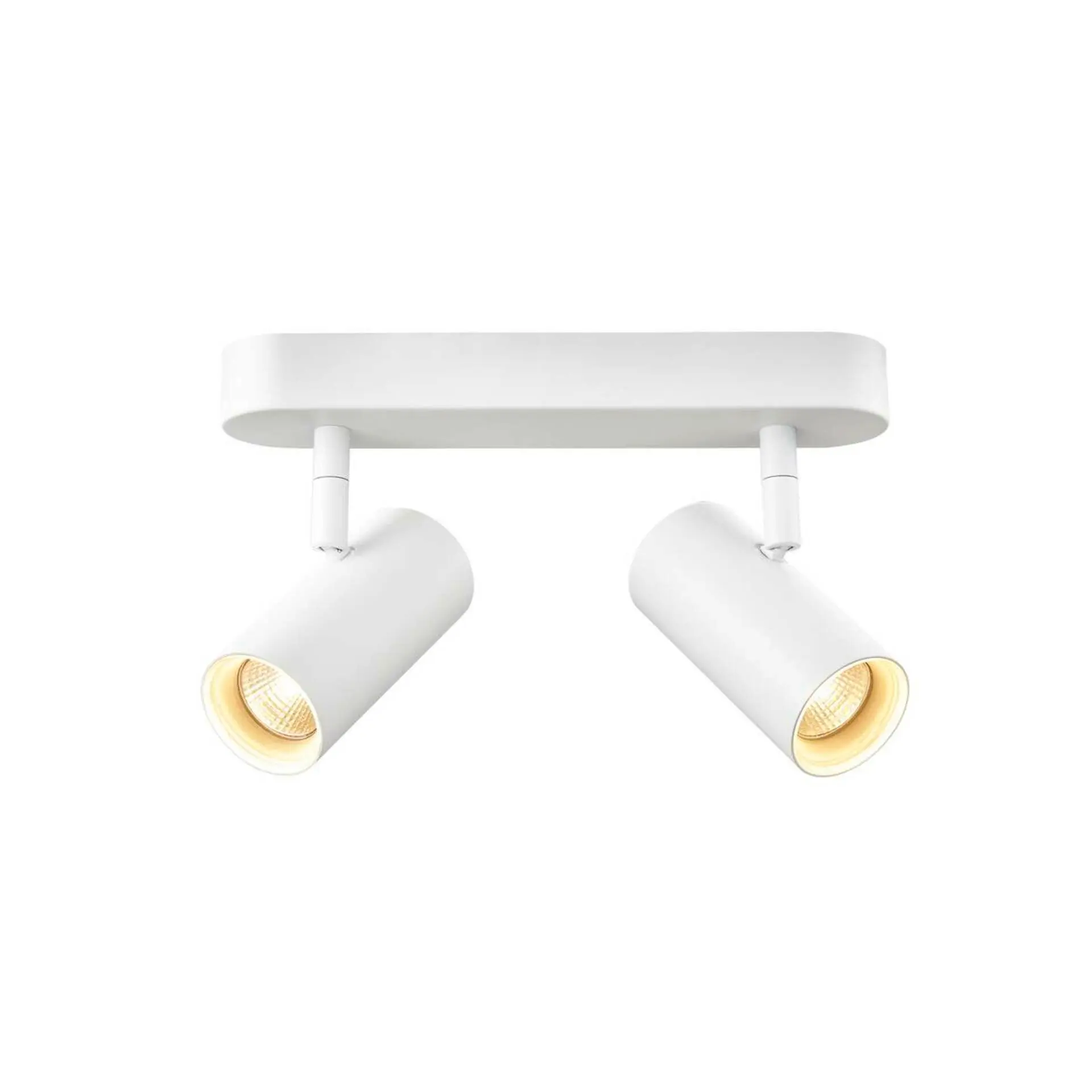BIG WHITE SLV NOBLO nástěnné a stropní svítidlo, double, kulaté, 2700K, 12W, PHASE, 32°, bílé 1008716