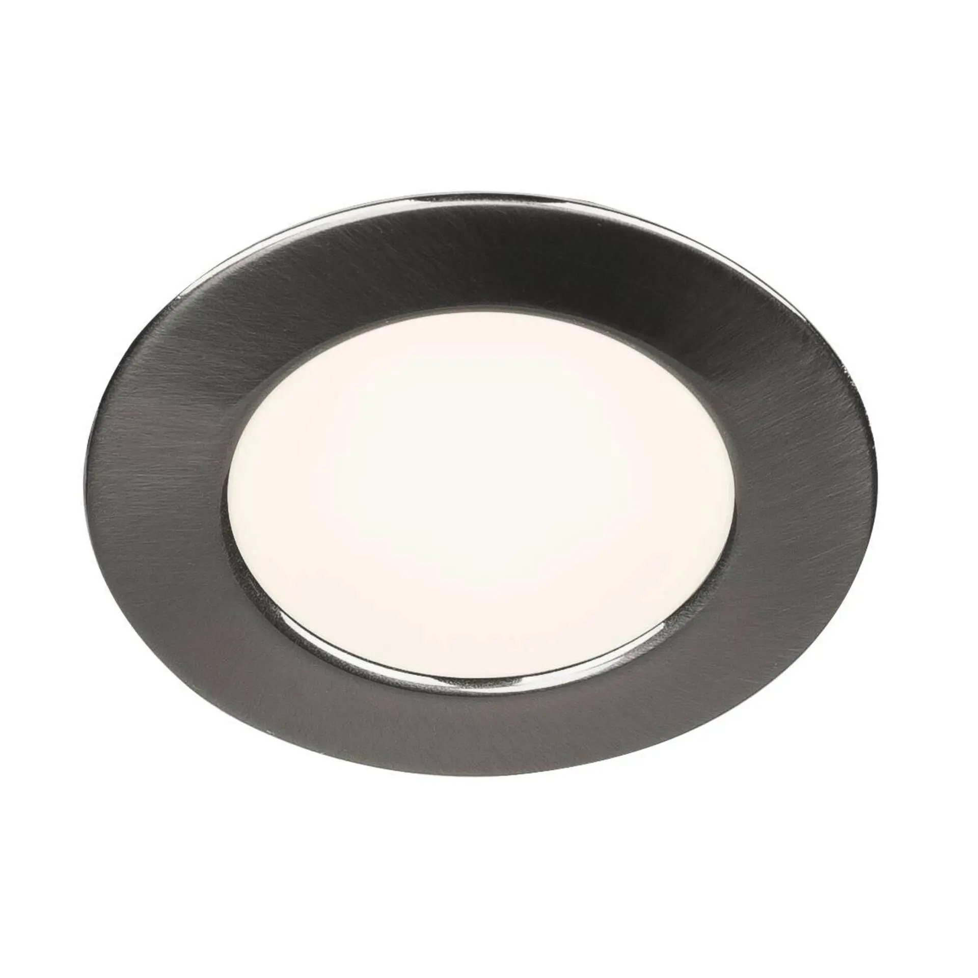 LA 112225 DL 126 LED, typ downlight, kulaté, kartáčovaný kov, teplá bílá, 12 V - BIG WHITE (SLV)