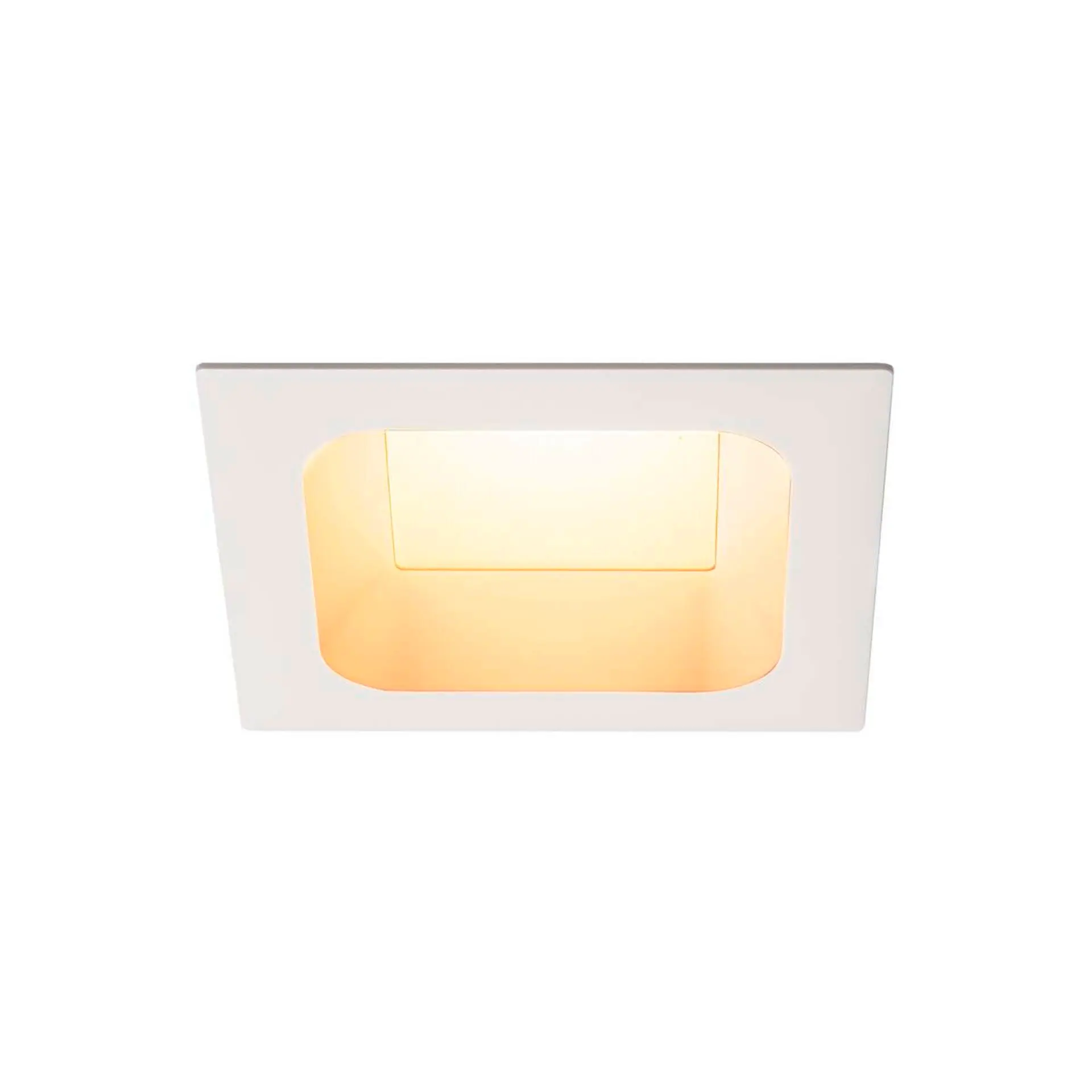BIG WHITE SLV VERLUX, vestavné svítidlo, LED, 3000K, bílé matné, D/Š/H 13,5/13,5/7,5 cm, 20W 112692