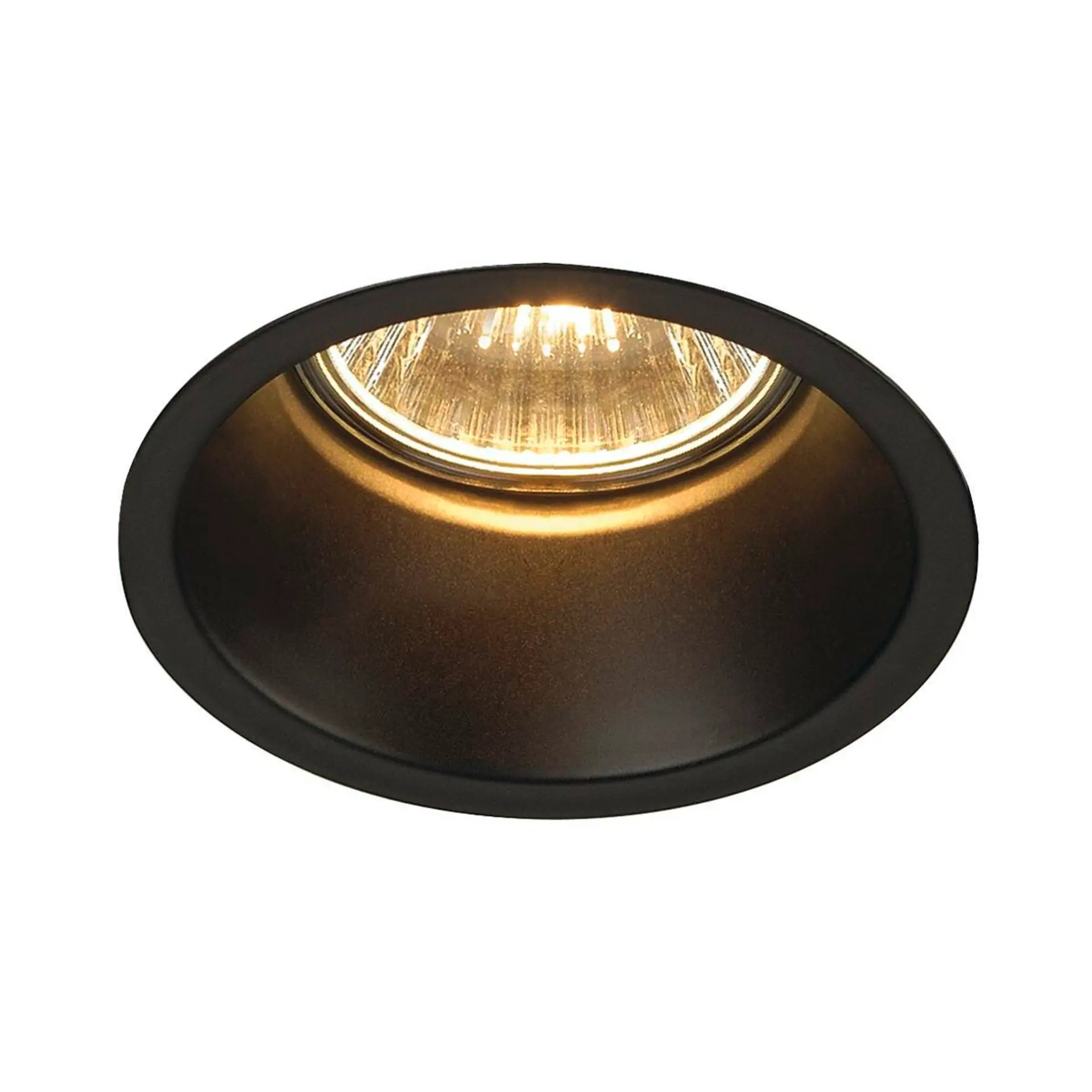 LA 112910 HORN GU10 matná černá  230V GU10 50W - BIG WHITE (SLV)
