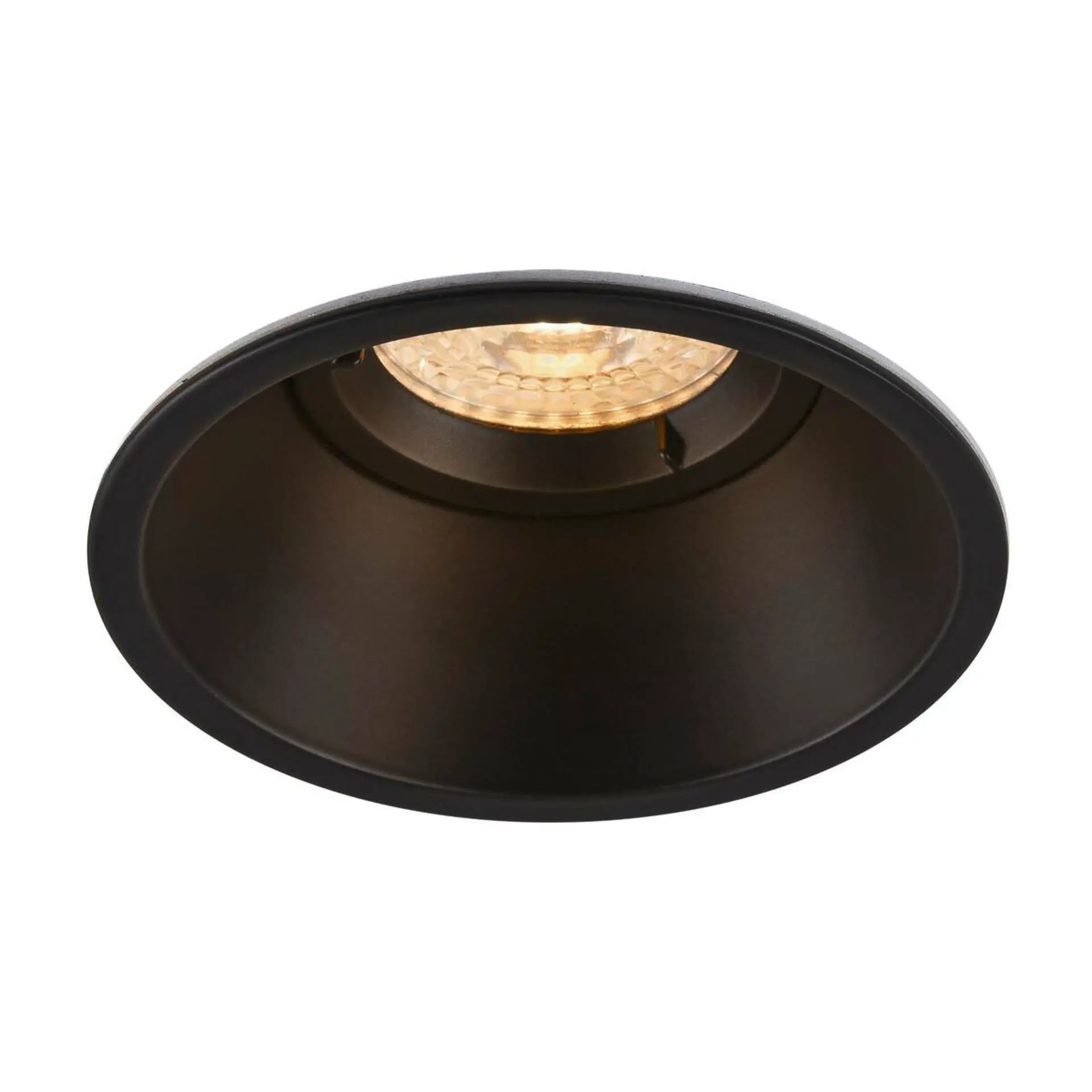 LA 113160 Vestavné svítidlo HORN -O, černé matné, GU10, max. 50 W - BIG WHITE (SLV)