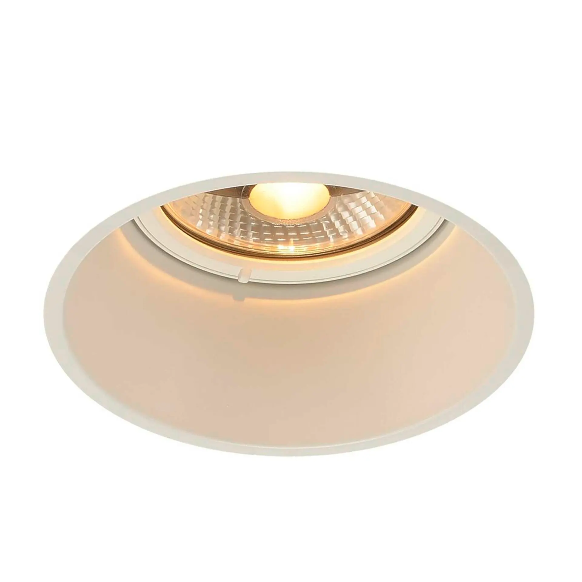 BIG WHITE SLV HORN-T, vestavné svítidlo, QPAR111, kulaté, bílé, max. 75 W 113171