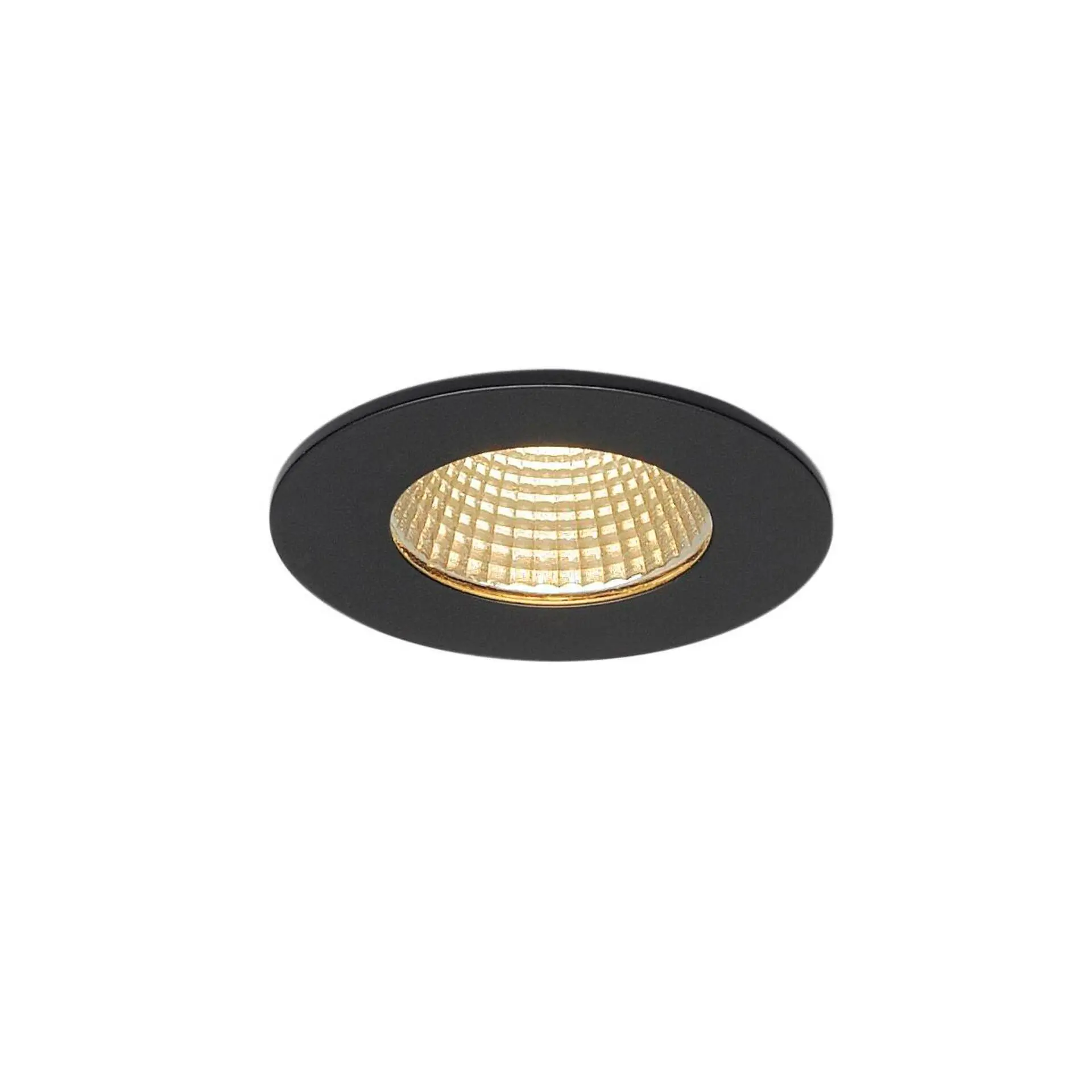 LA 114420 PATTA-I zápustná matná černá kruhová 230V/500mA LED 9W 38° IP65 3000K - BIG WHITE (SLV)