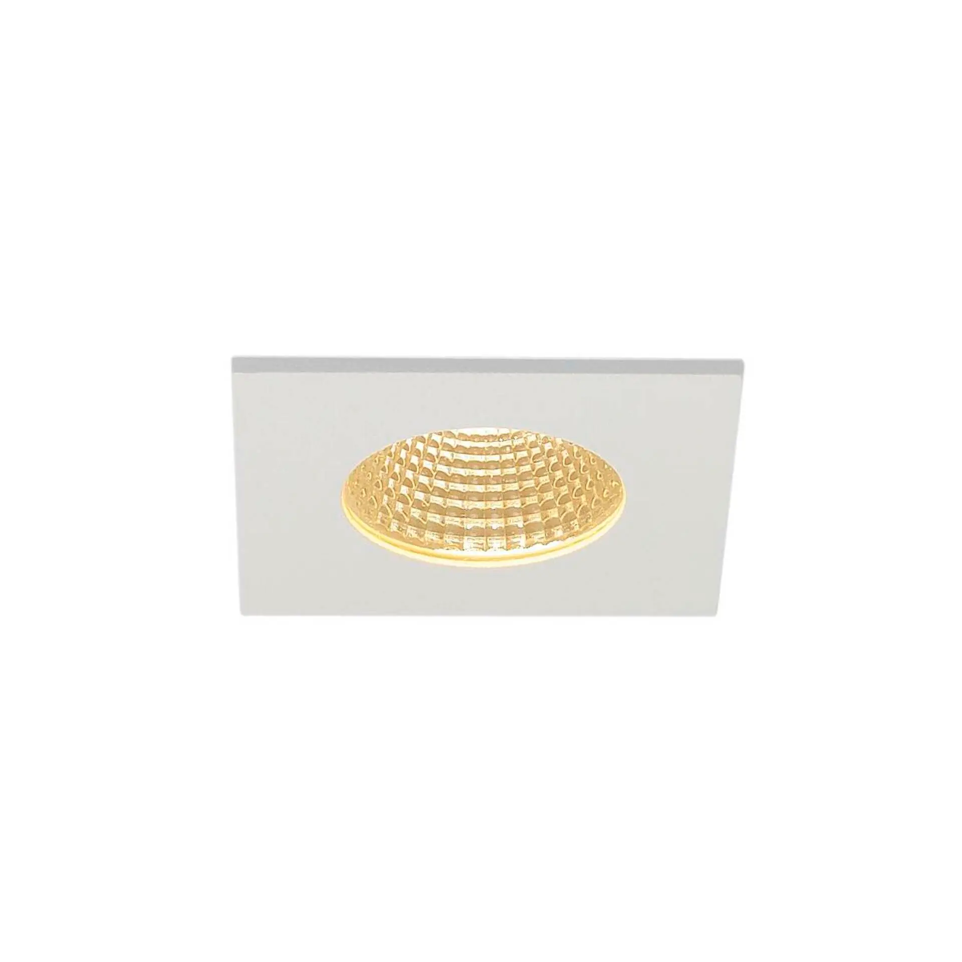 BIG WHITE SLV PATTA-I, vestavné svítidlo, LED, 3000K, hranaté, bílé matné, 38°, vč. ovladače 114431