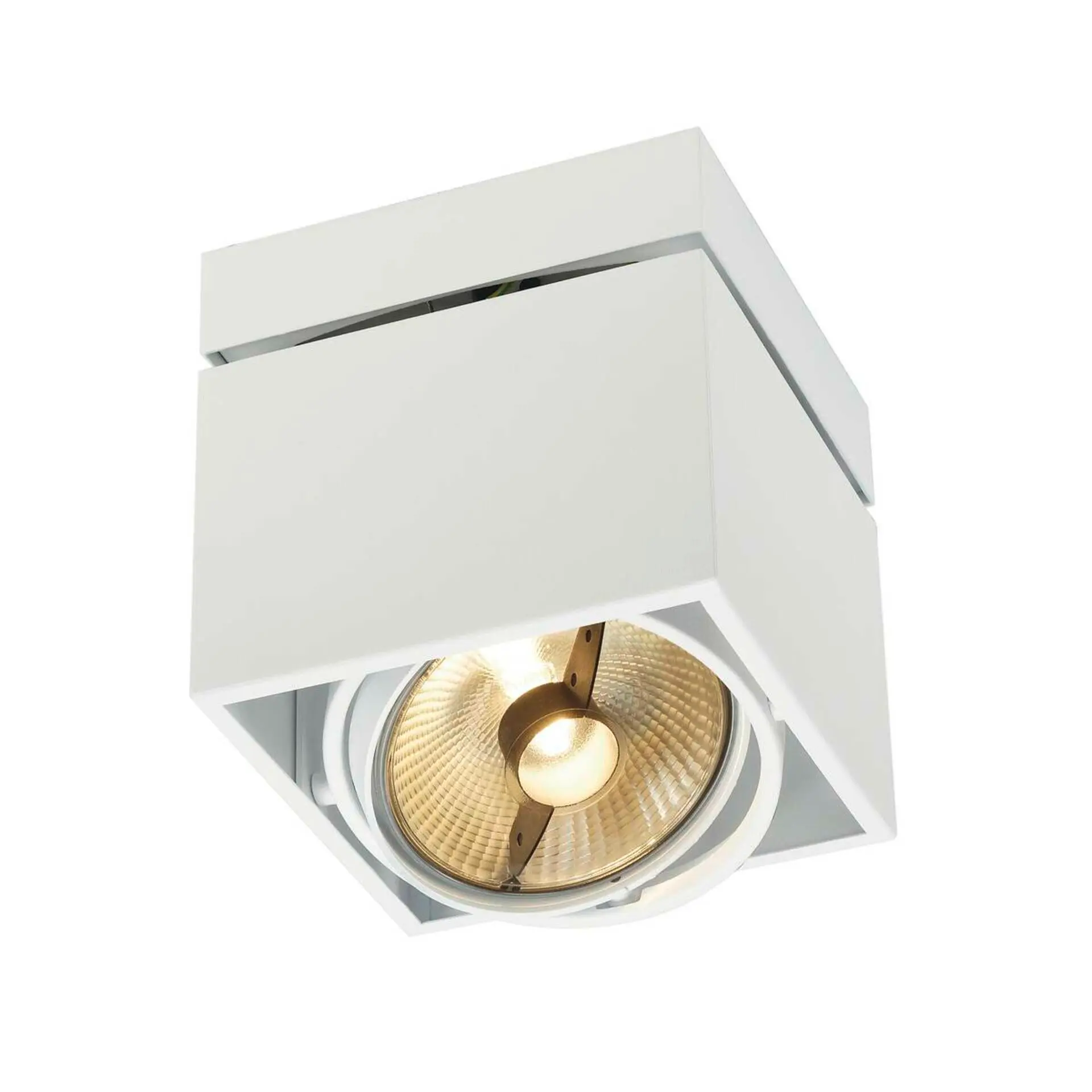 LA 117101 Stropní svítidlo KARDAMOD přisazená čtvercová ES111 I bílá 230V  - BIG WHITE (SLV)