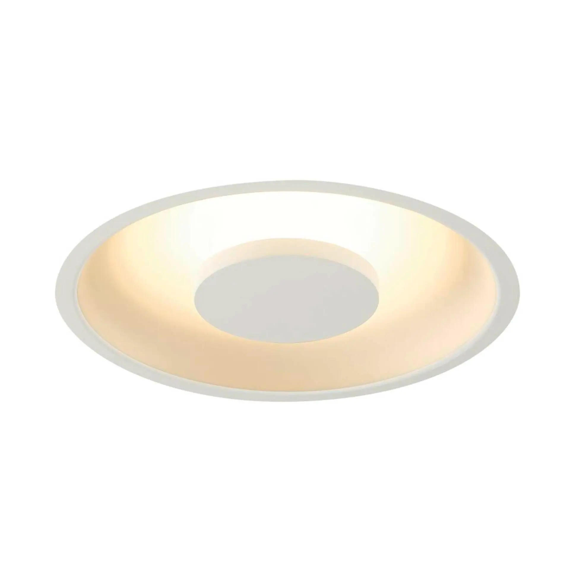 BIG WHITE SLV OCCULDAS 23, vestavné svítidlo, LED, 3000K, kulaté, bílé, 26W 117311