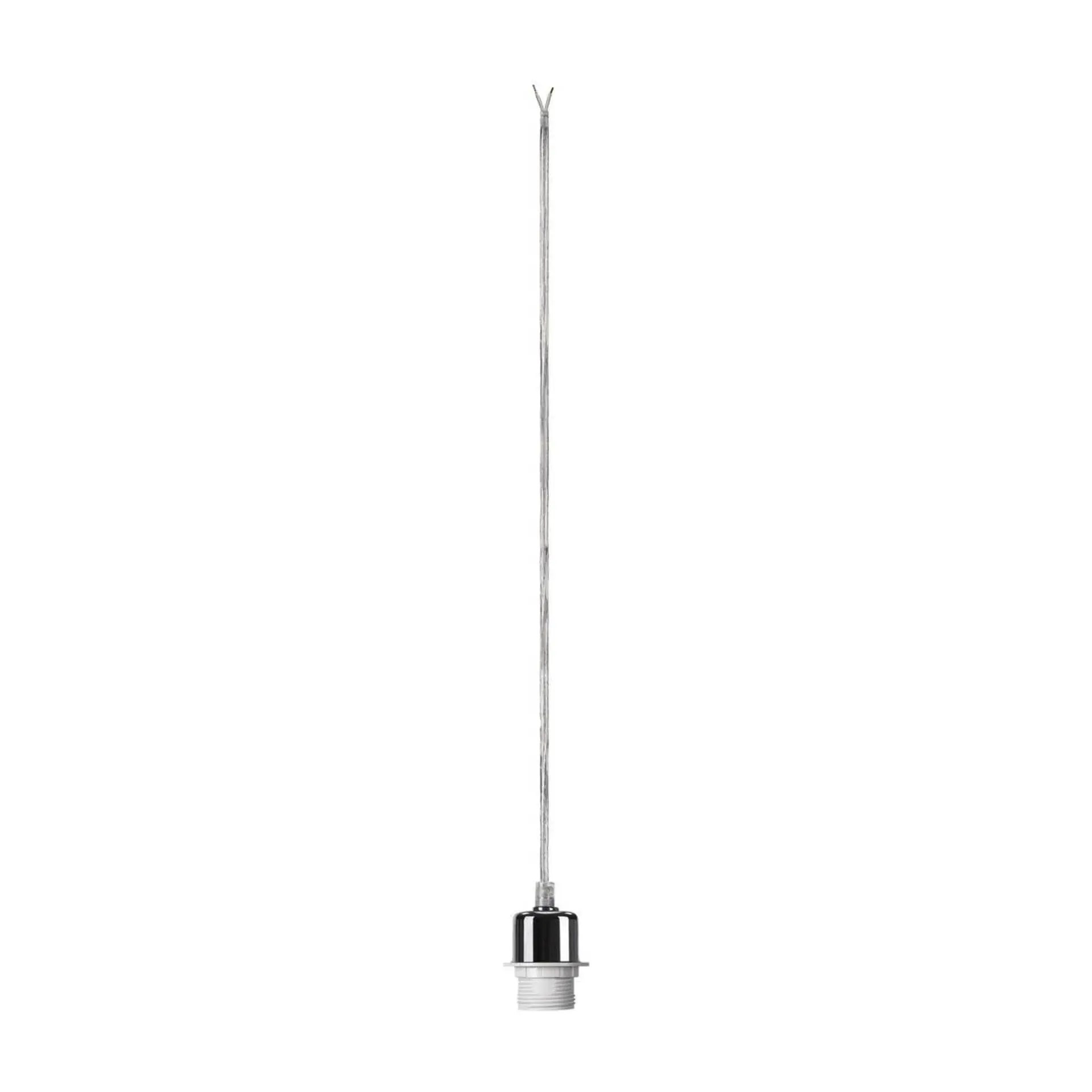 BIG WHITE SLV FENDA, závěs, A60, chrom, bez stínítka, bez rozety, otevřený kabel, max. 60 W 132662