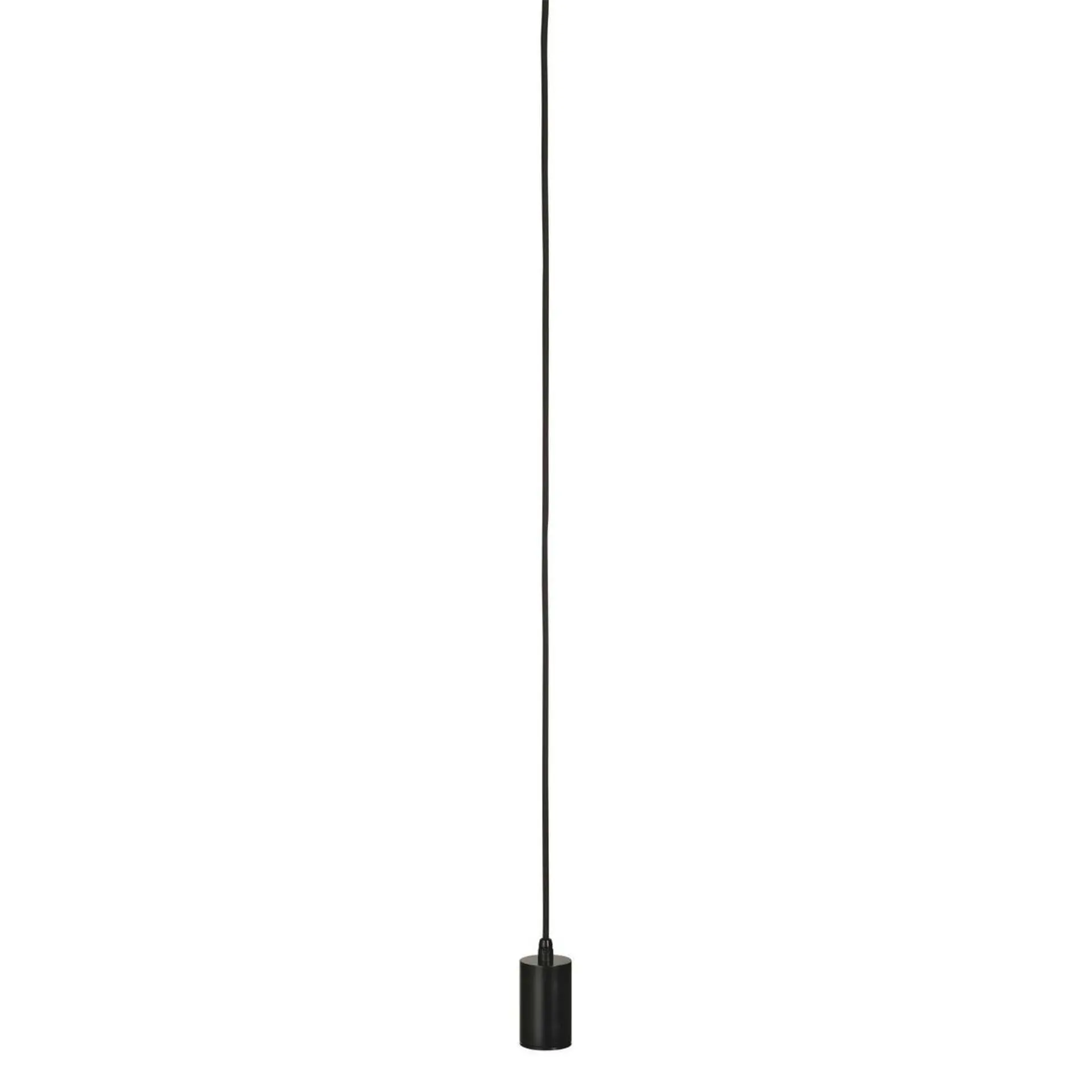 BIG WHITE SLV FITU, závěsné svítidlo, A60, kulaté, černé, kabel 5 m bez koncovky, max. 60 W 132690